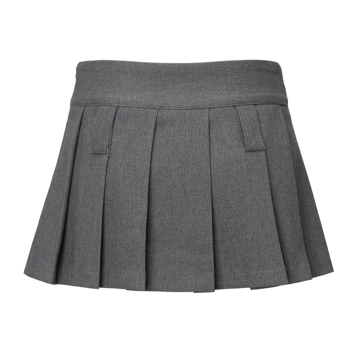 카키포인트(KHAKIPOINT) Pleats Skirt (gray)