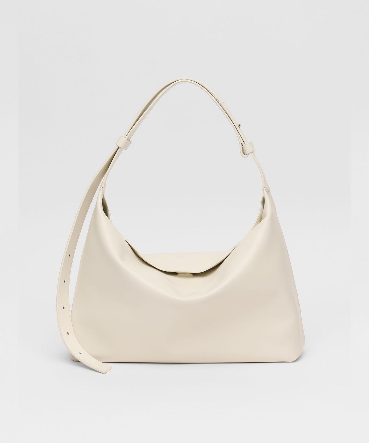 르아보네(LE ABONNE) WRITTEN BAG_IVORY