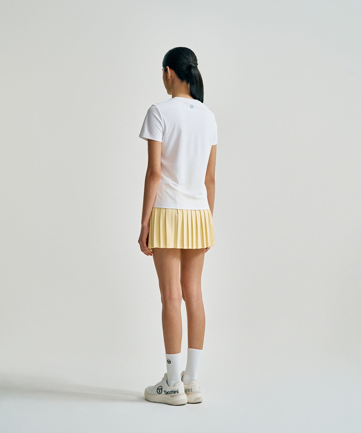 세르지오 타키니(SERGIO TACCHINI) W 레이프레쉬 캄포 피케 반팔 티셔츠 (White)