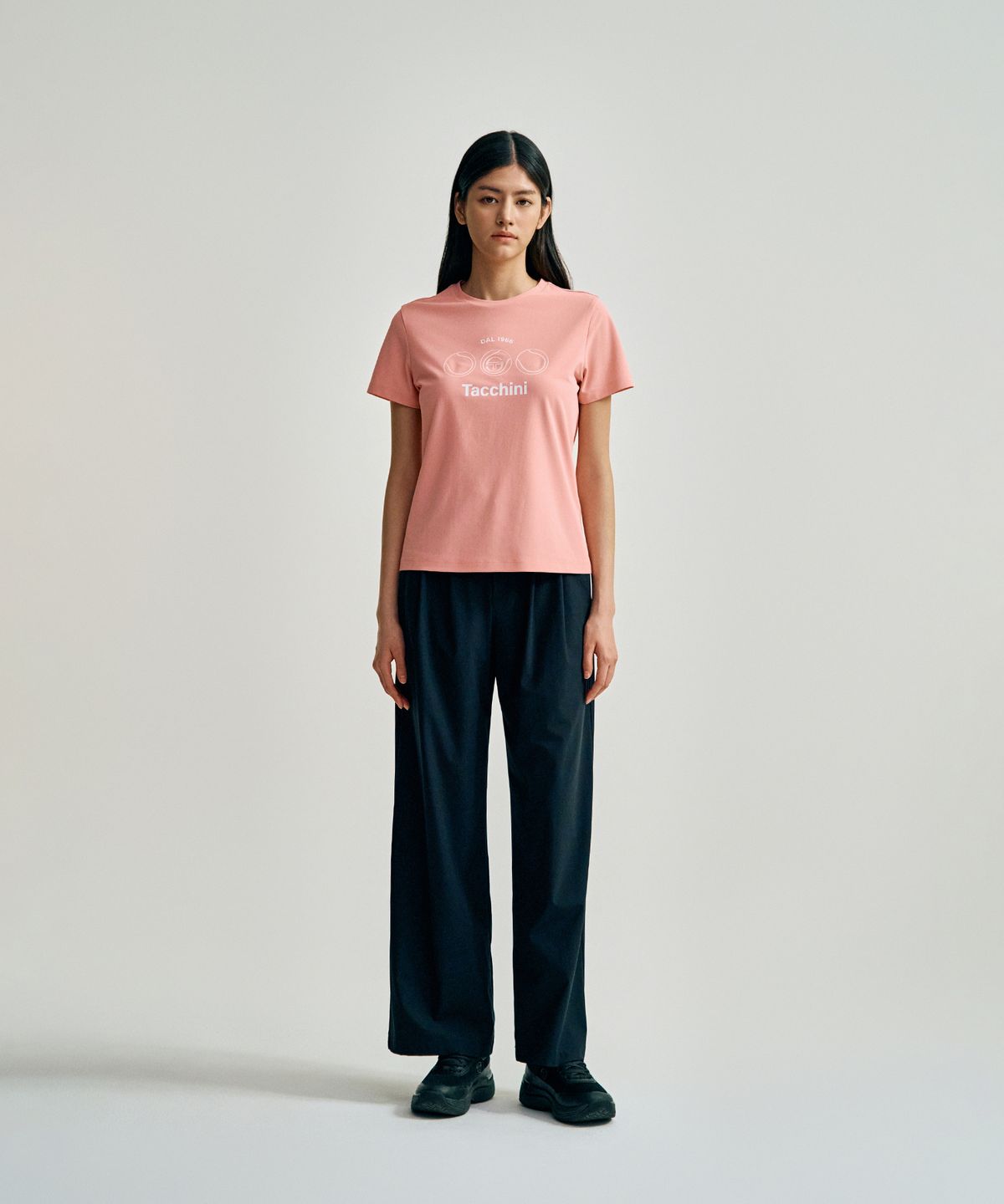 세르지오 타키니(SERGIO TACCHINI) W 레이프레쉬 캄포 피케 반팔 티셔츠 (L.Pink)