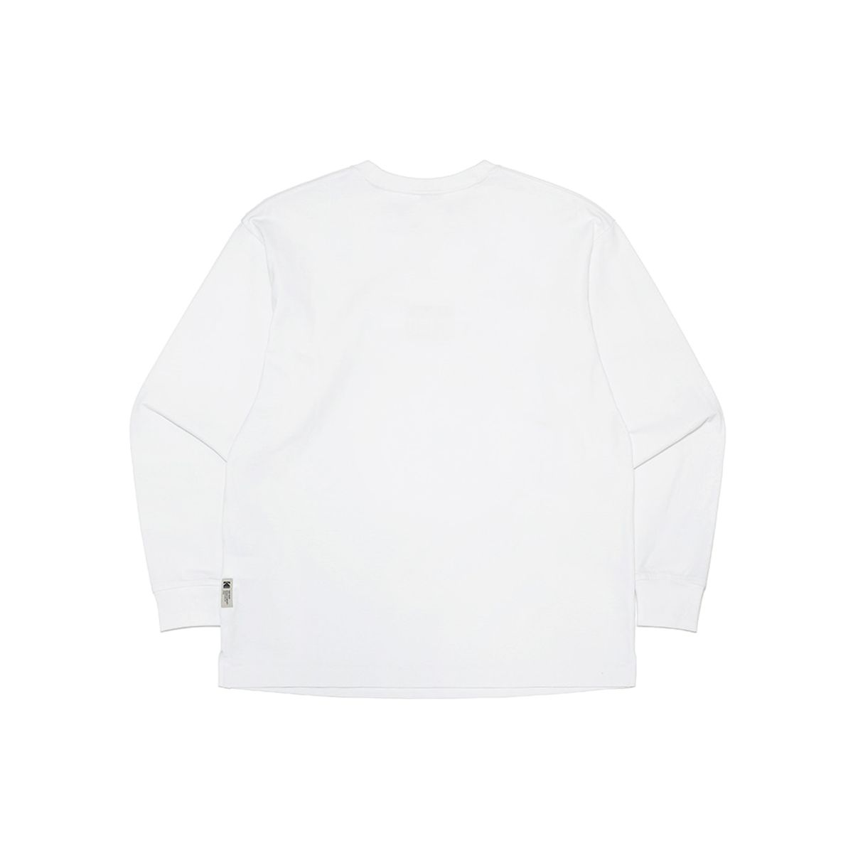 코닥(KODAK) 에센셜 스몰 워딩 긴팔티셔츠 WHITE