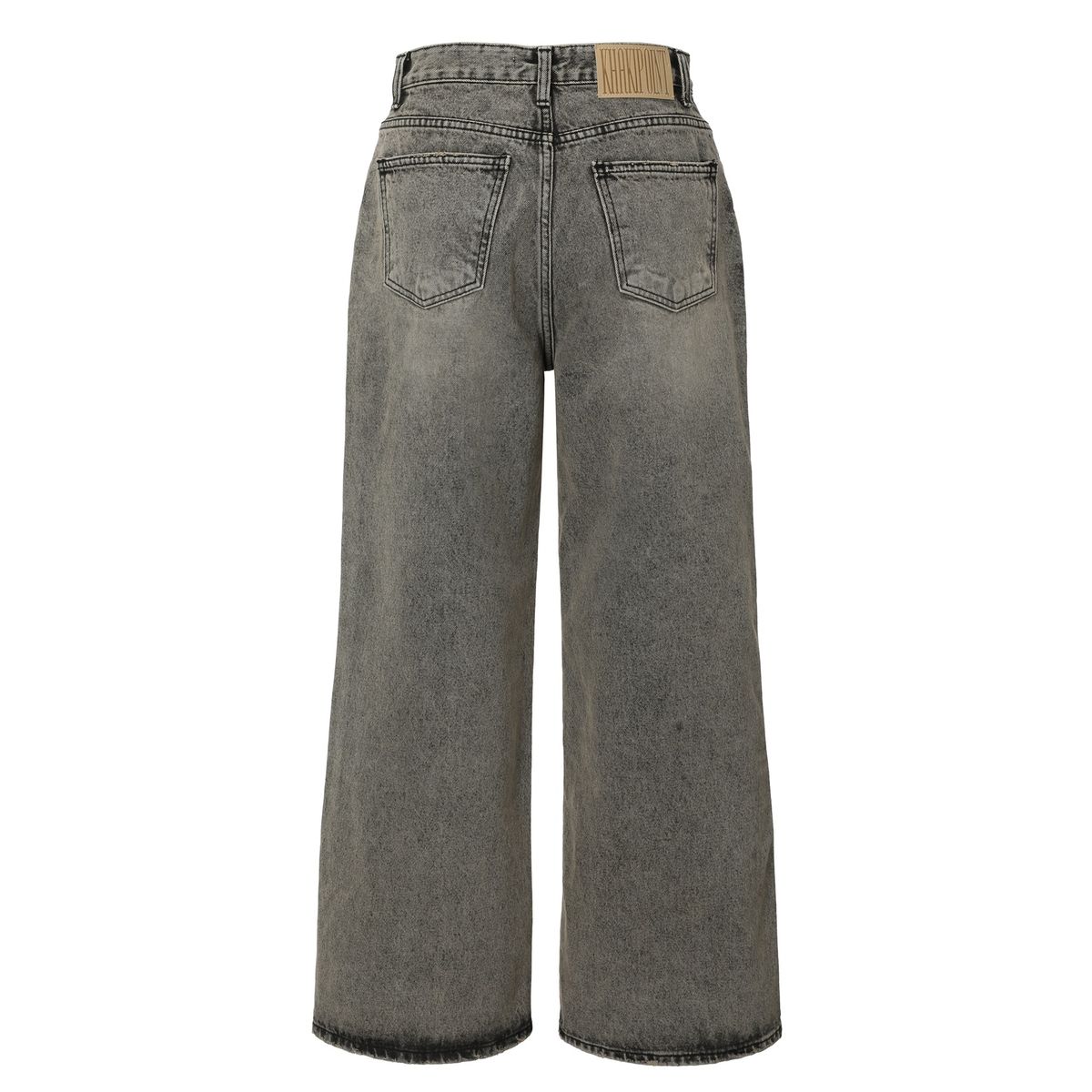 카키포인트(KHAKIPOINT) Washing Wide Denim (gray)