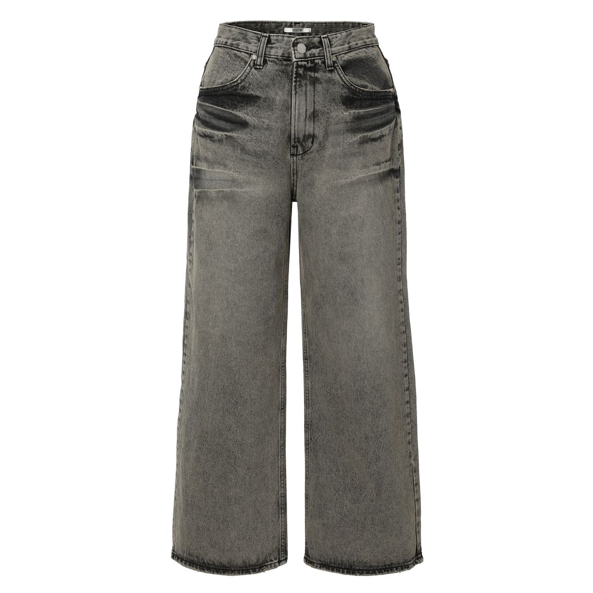 카키포인트(KHAKIPOINT) Washing Wide Denim (gray)