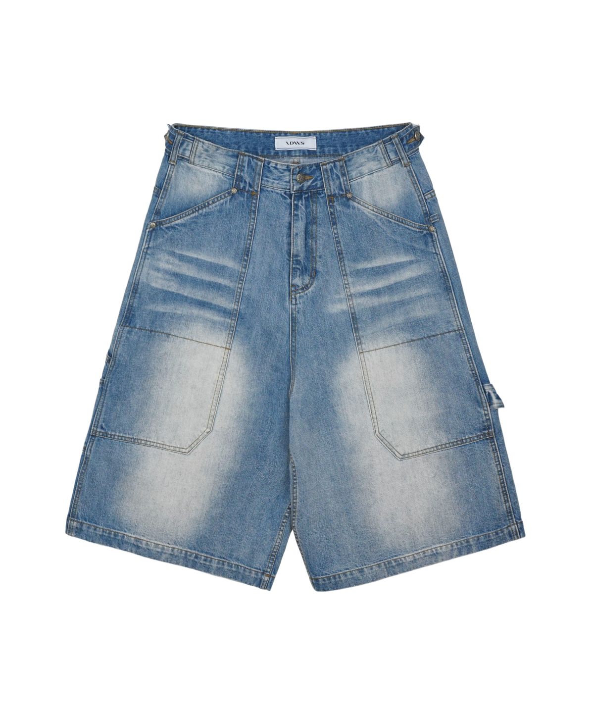아이돈워너셀(IDWS) Blaze Maxi Carpenter Bermuda Shorts Indigo