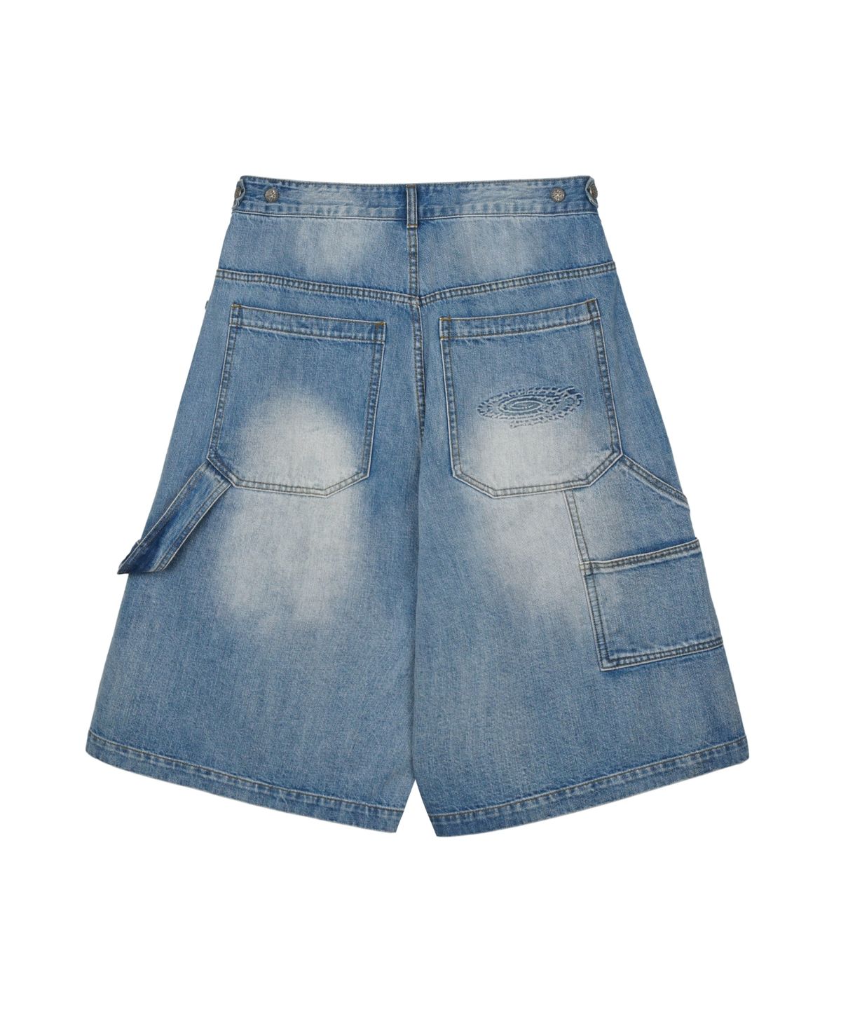 아이돈워너셀(IDWS) Blaze Maxi Carpenter Bermuda Shorts Indigo