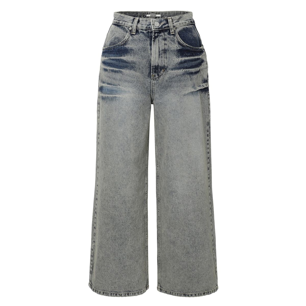 카키포인트(KHAKIPOINT) Washing Wide Denim (blue)