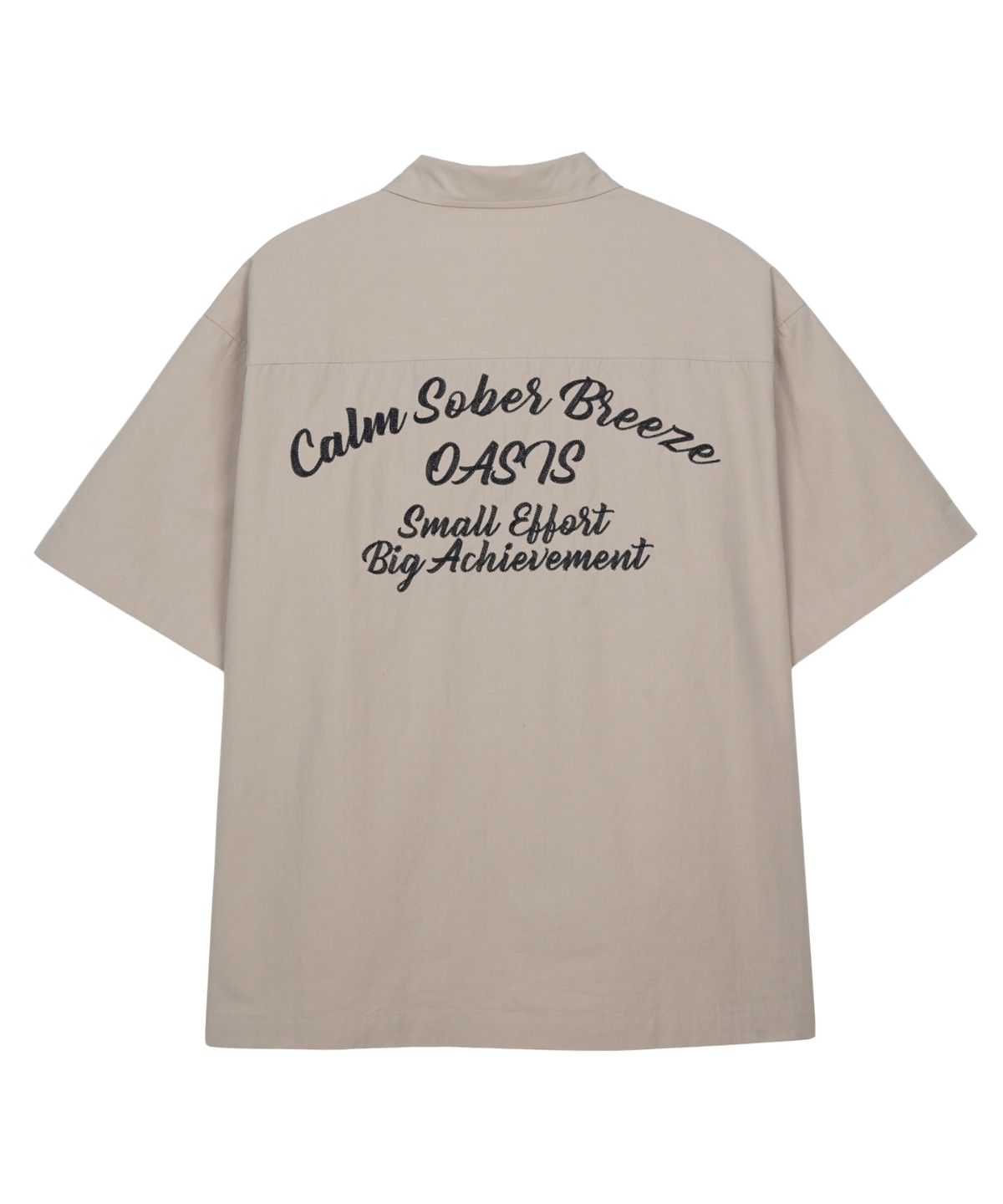 아이돈워너셀(IDWS) Ellim Half-Shirt Beige