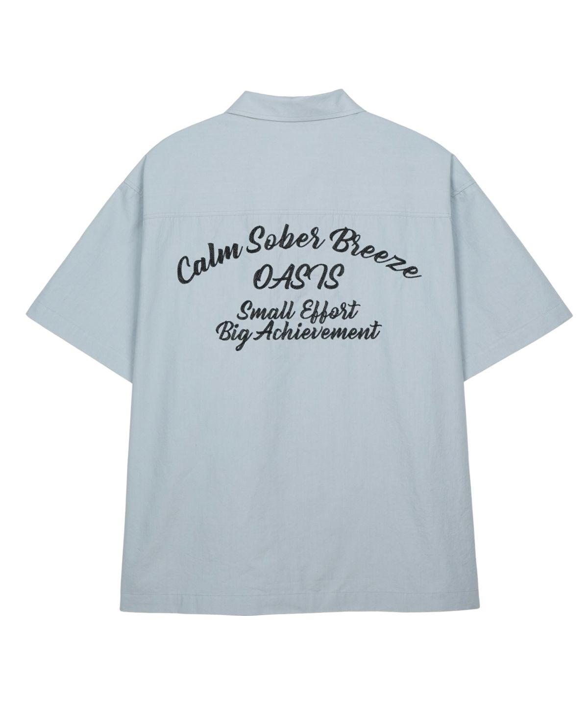 아이돈워너셀(IDWS) Ellim Half-Shirt Blue