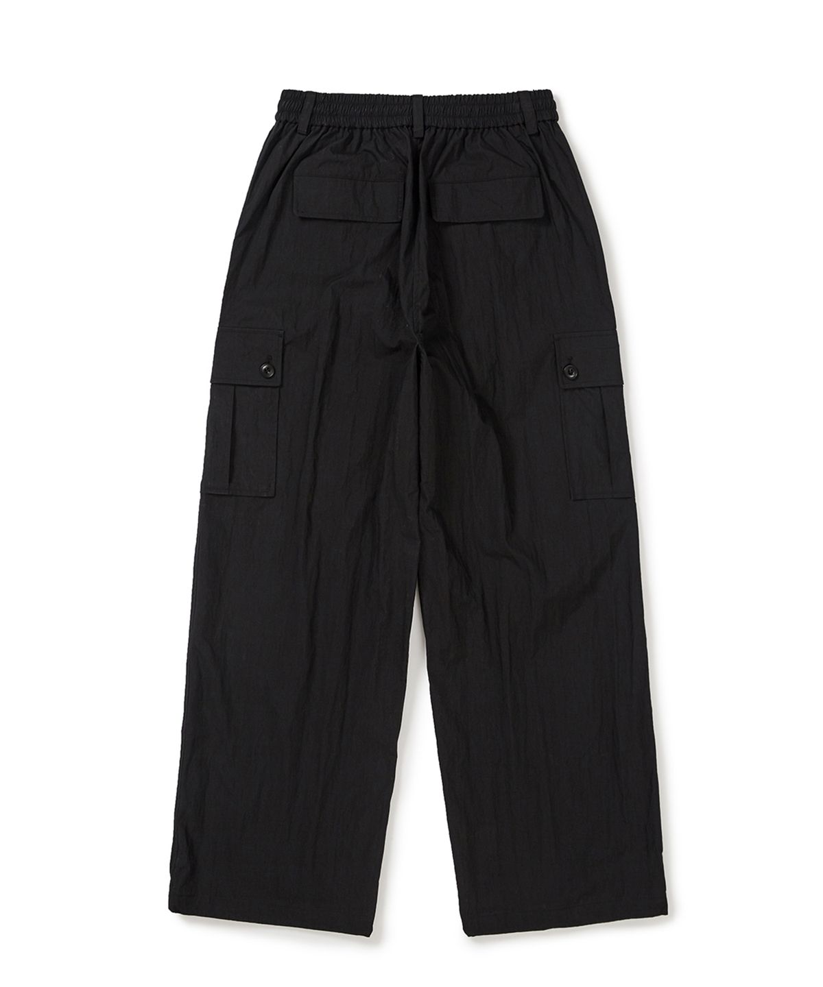 클로브(CLOVE) [25SS clove] Parachute Cargo Pants (Black)