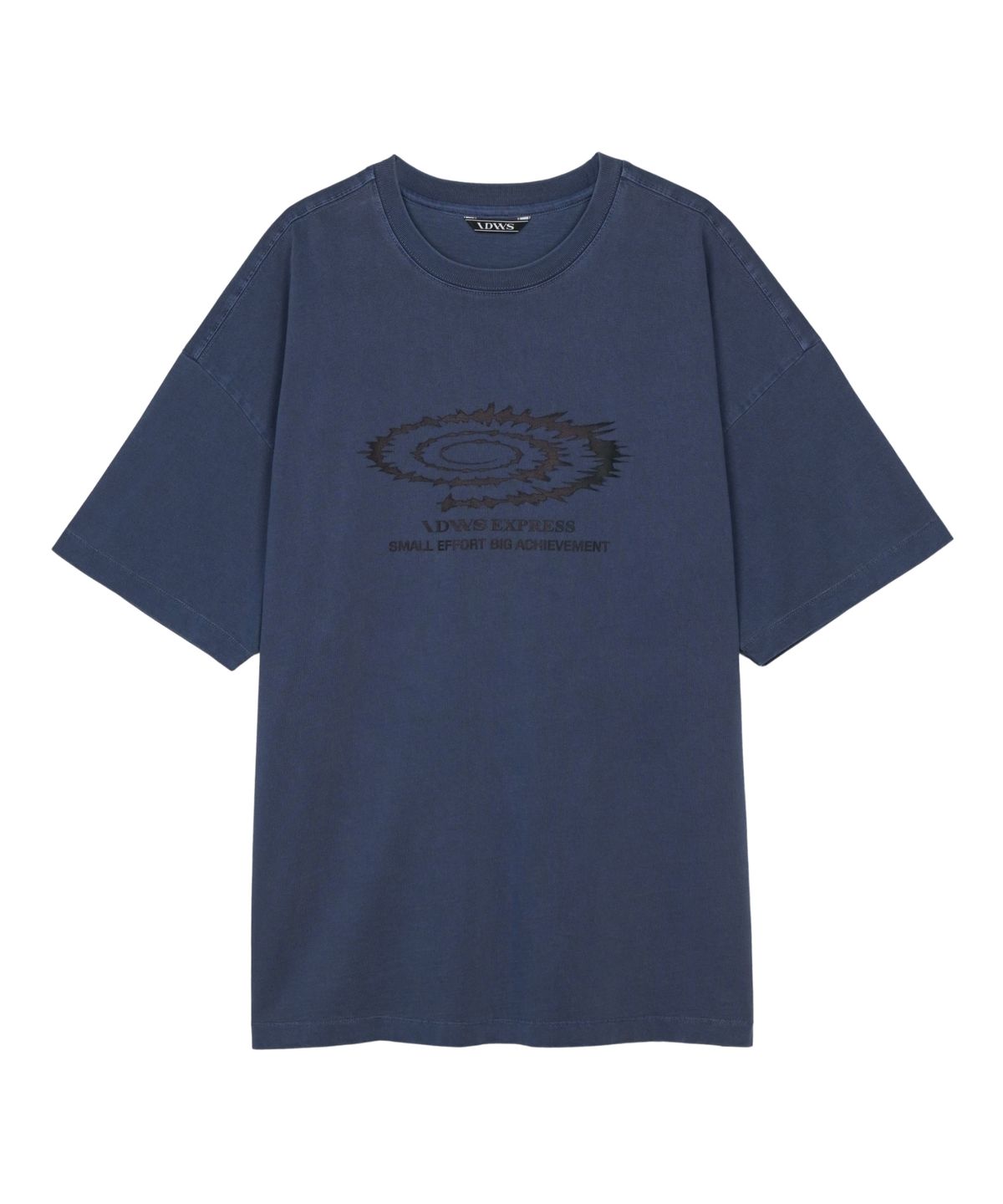 아이돈워너셀(IDWS) Swift Symbol Dying T-Shirt Deep Blue