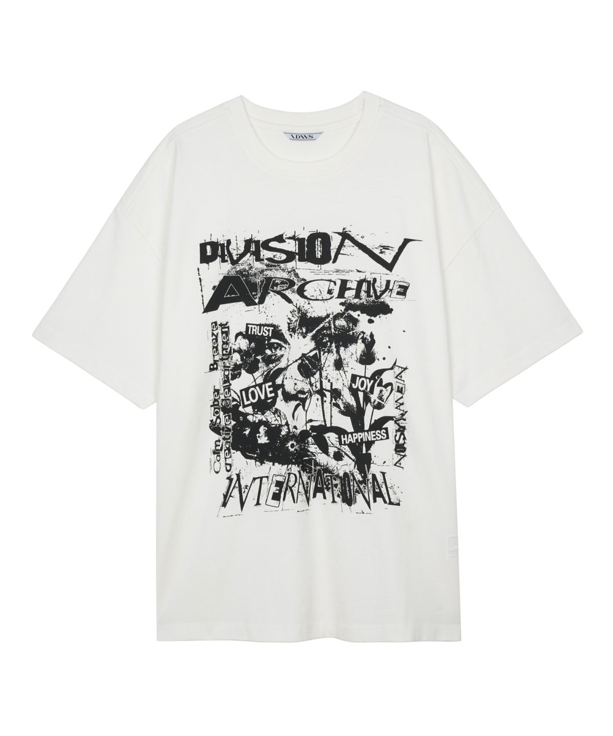 아이돈워너셀(IDWS) Mirage Index T-Shirt White