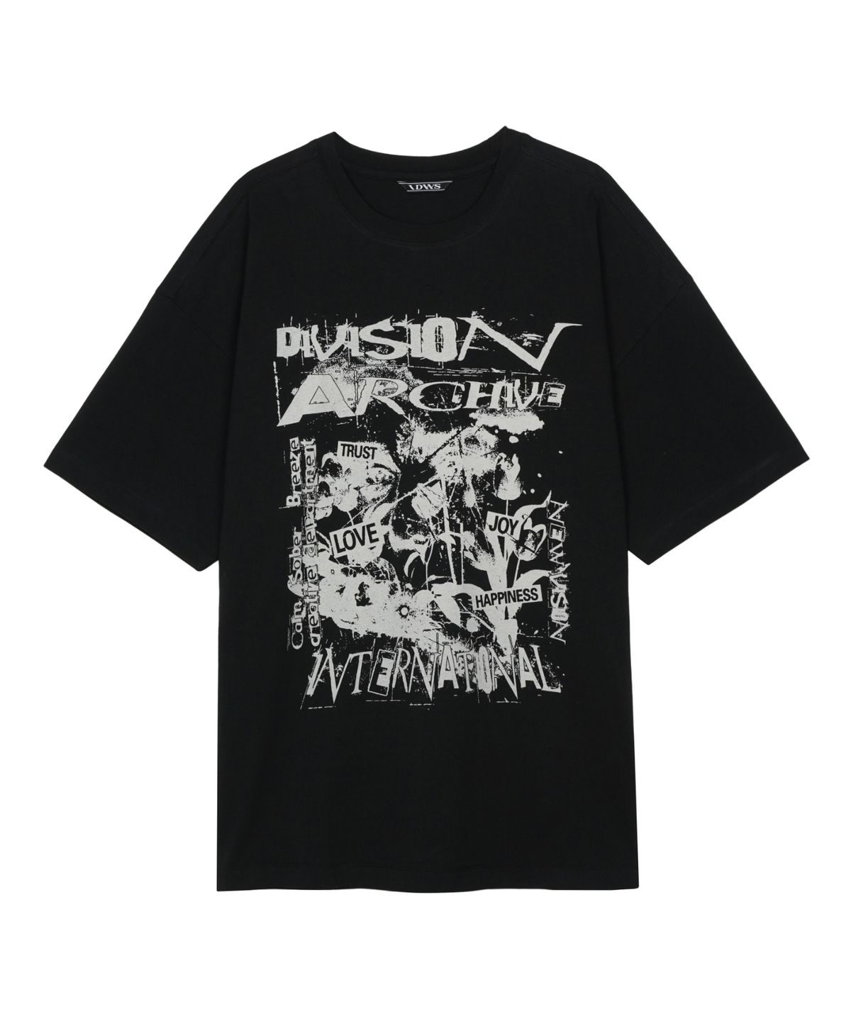 아이돈워너셀(IDWS) Mirage Index T-Shirt Black