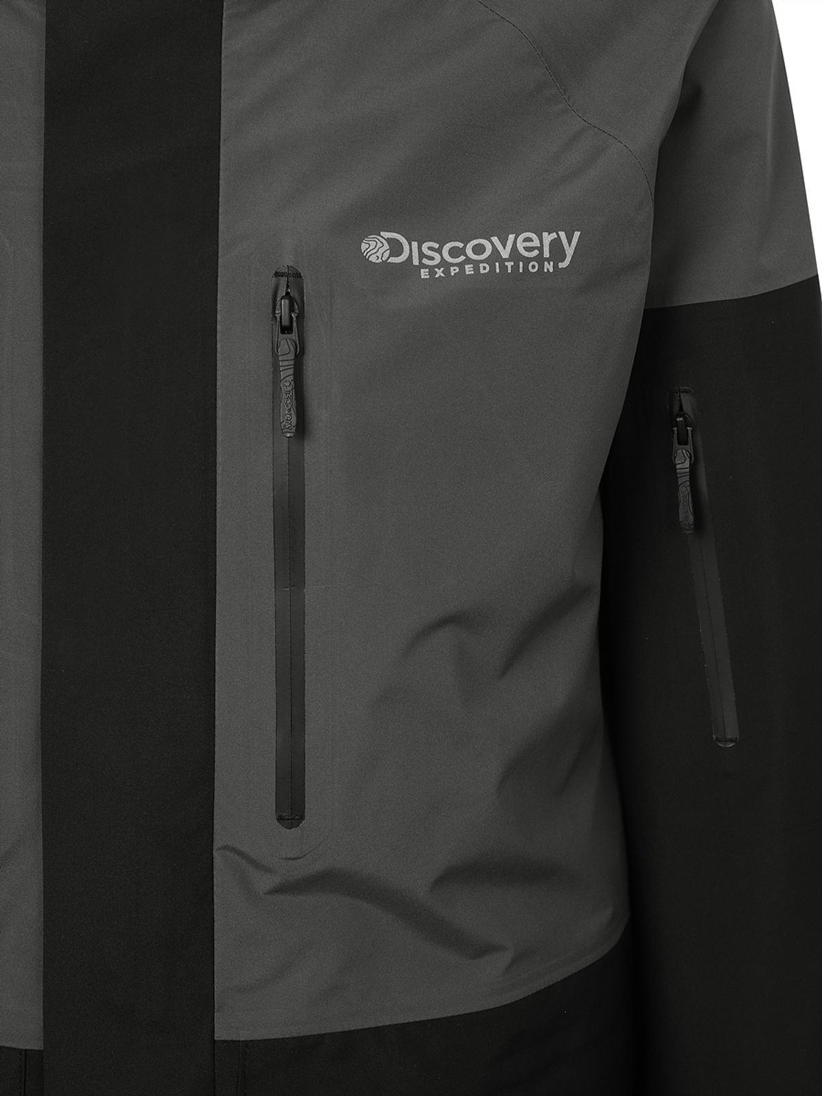 디스커버리 익스페디션(DISCOVERY EXPEDITION) 남성 고어텍스 팩라이트 2.5L 컬러블럭 방수자켓 (D/GREY)
