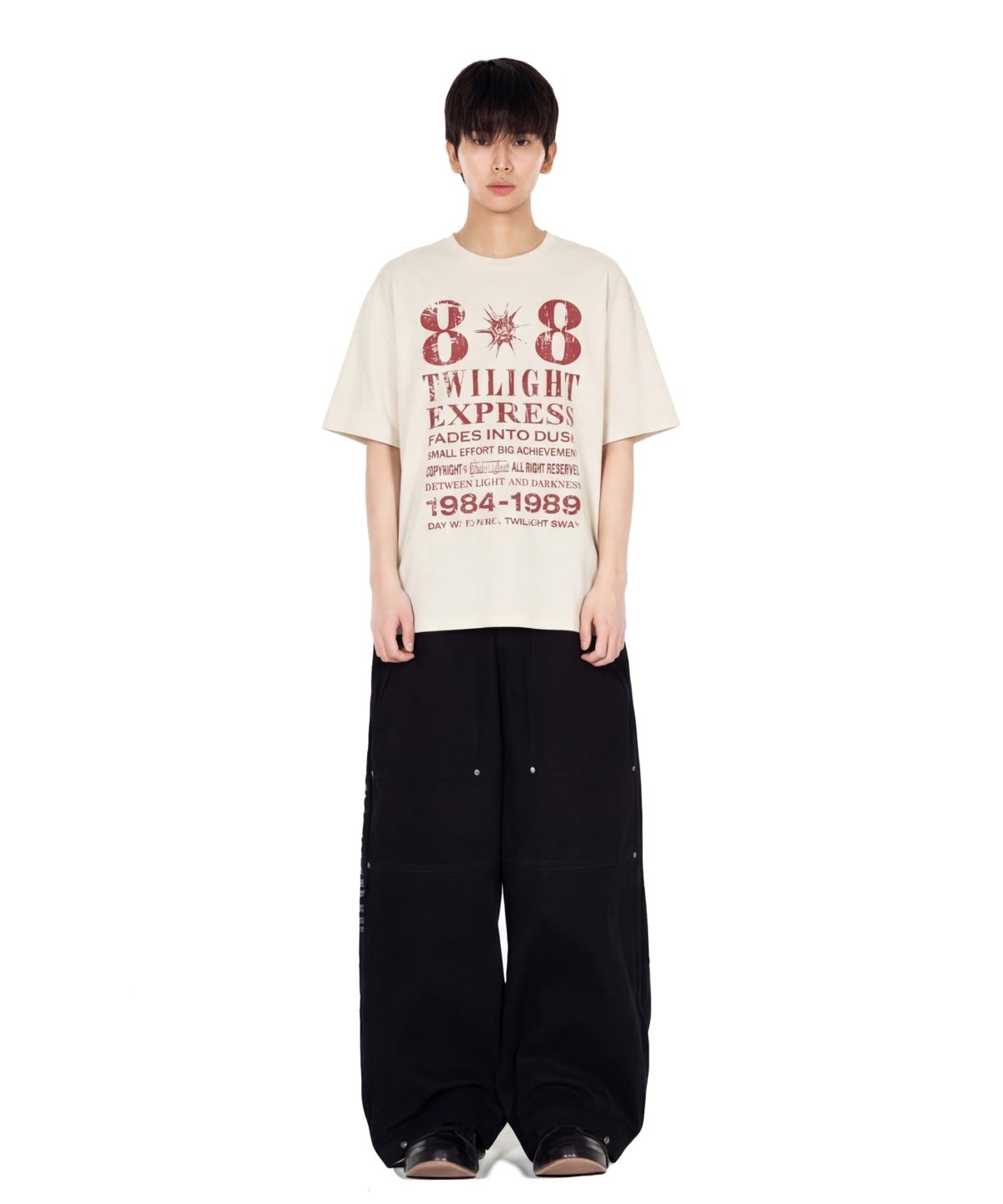 아이돈워너셀(IDWS) Novichi T-Shirt Ivory