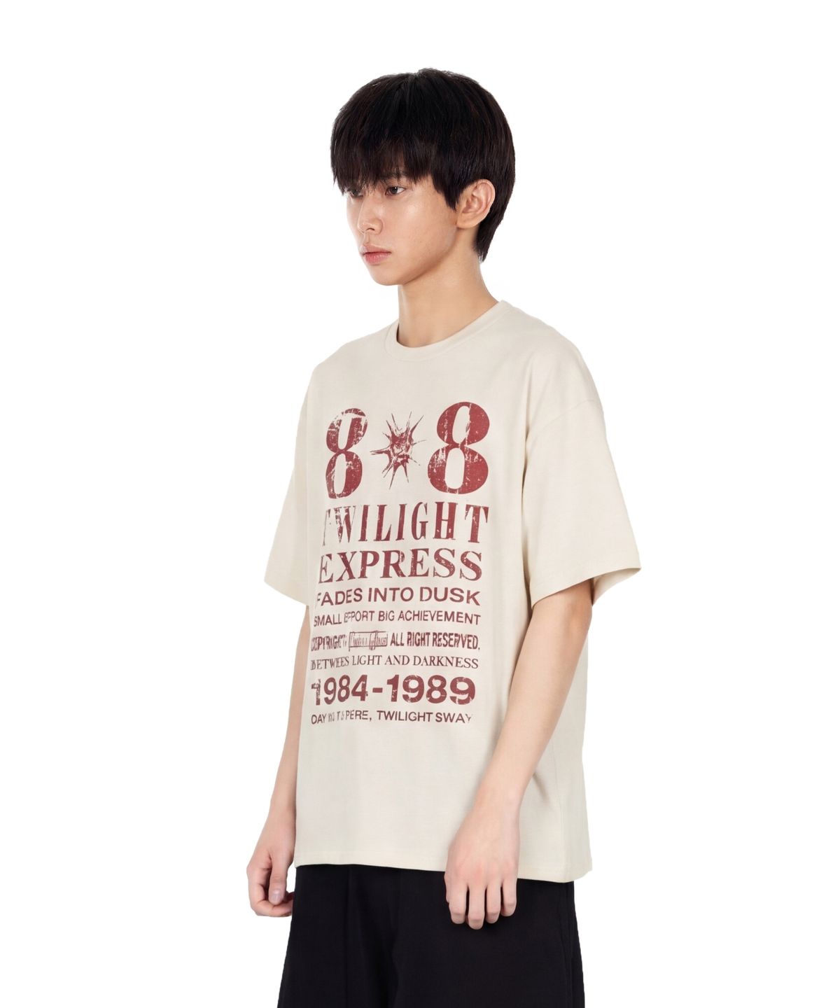 아이돈워너셀(IDWS) Novichi T-Shirt Ivory