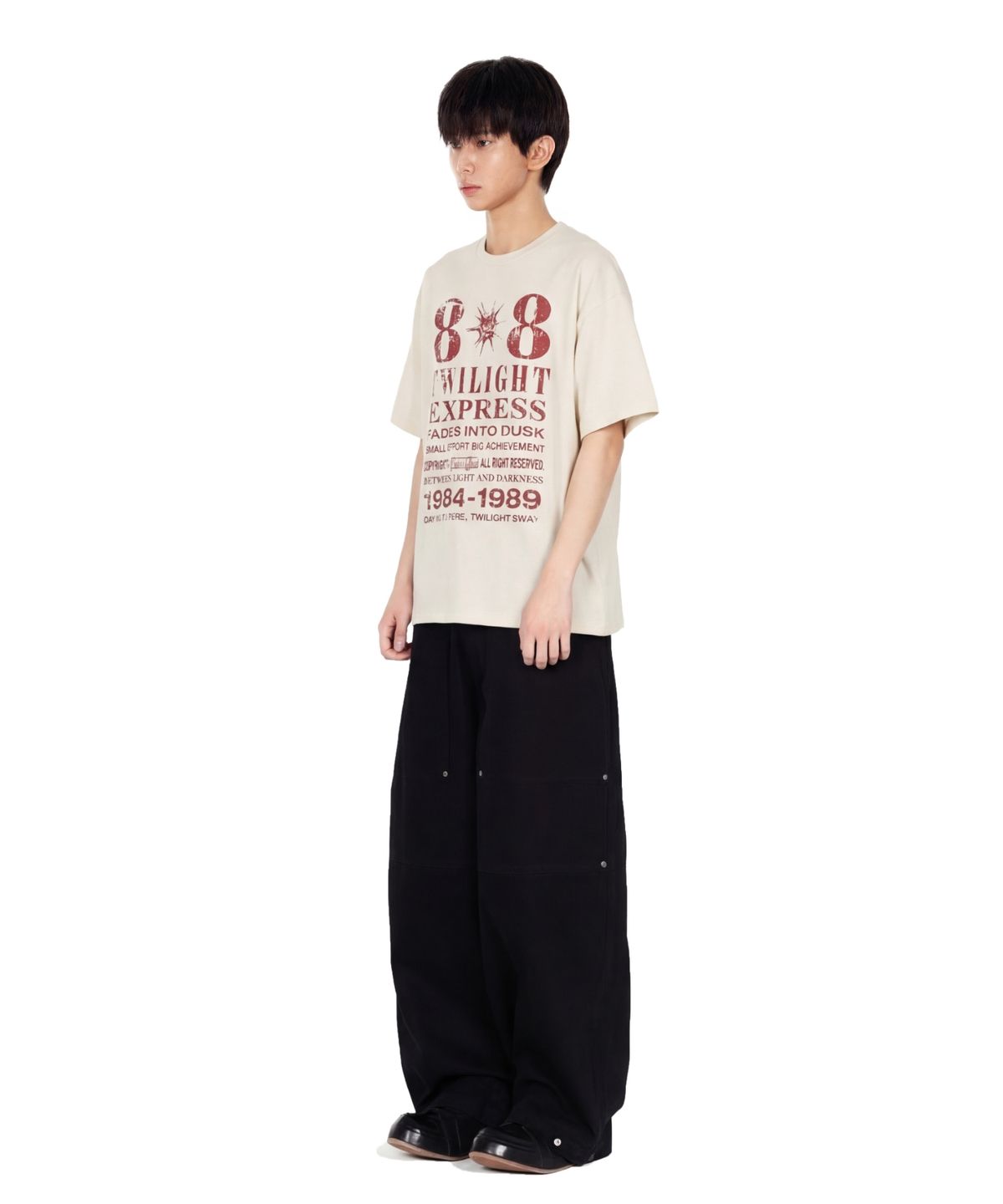 아이돈워너셀(IDWS) Novichi T-Shirt Ivory