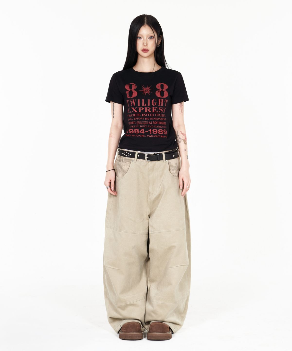 아이돈워너셀(IDWS) Novichi T-Shirt Black
