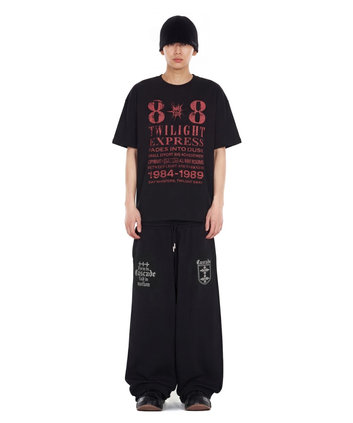 아이돈워너셀(IDWS) Novichi T-Shirt Black