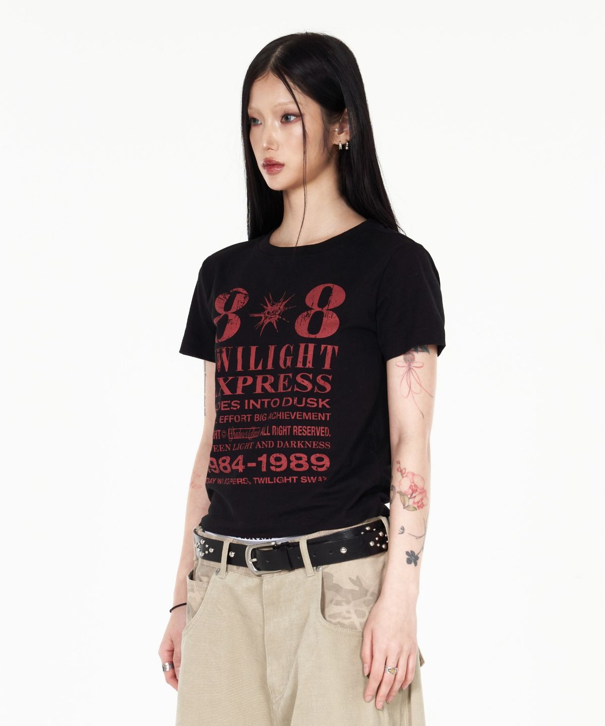 아이돈워너셀(IDWS) Novichi T-Shirt Black
