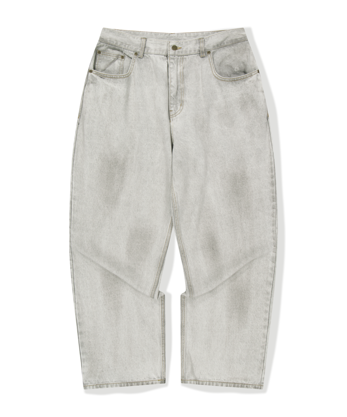 위캔더스(WKNDRS) FACE DENIM PANTS (S.GREY)