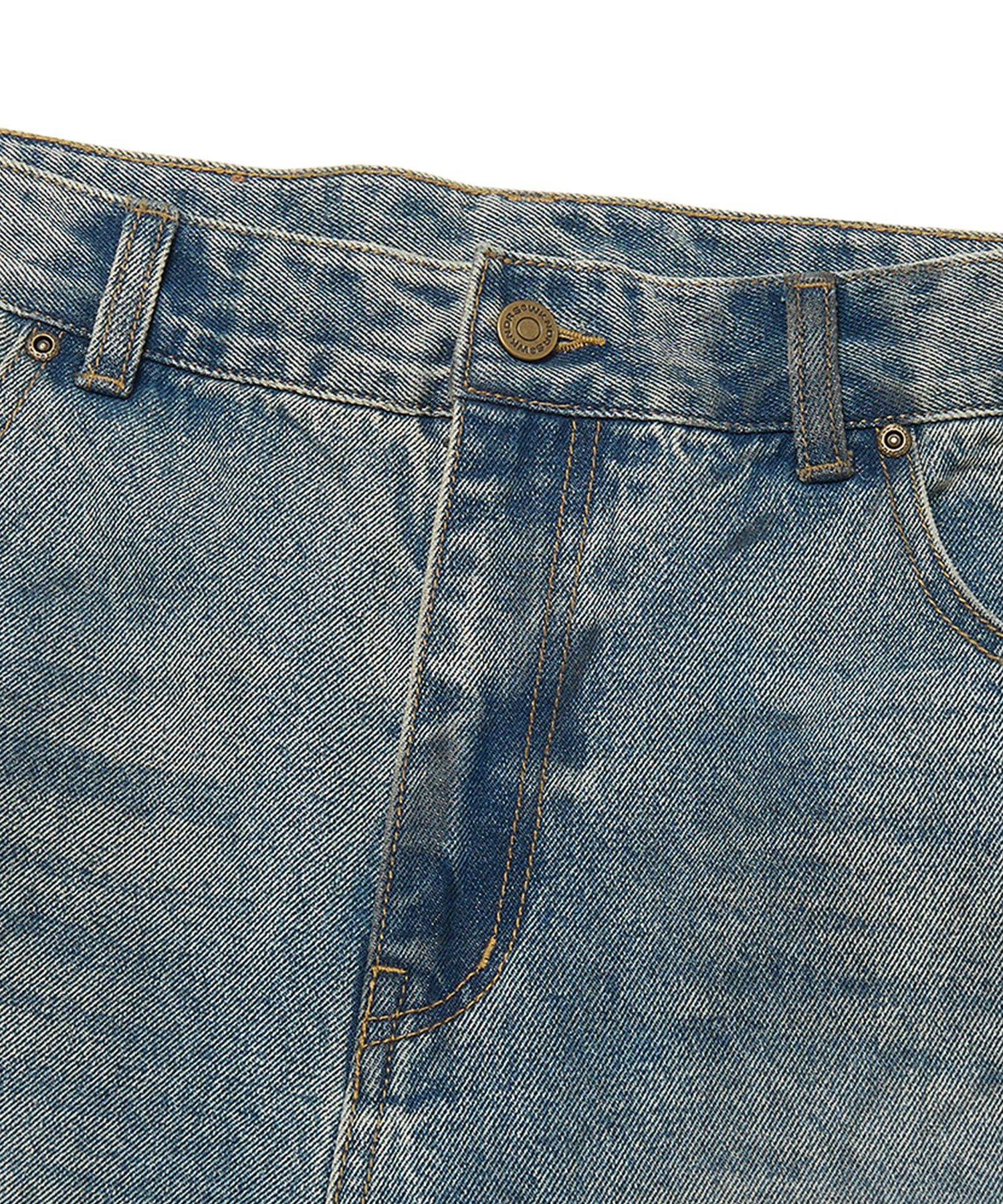 MUSINSA | WKNDRS FACE DENIM PANTS (DENIM)