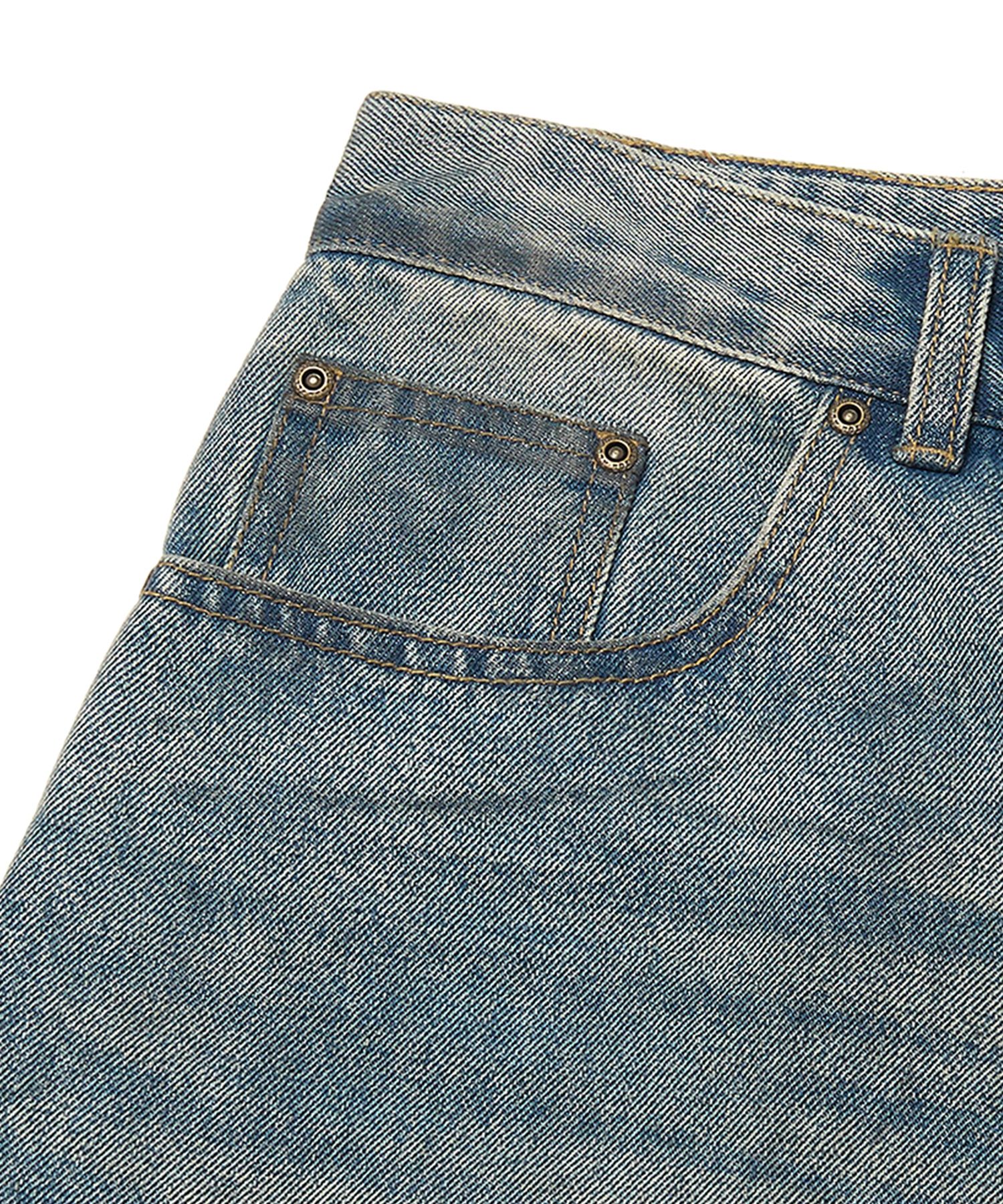 [WKNDRS] FACE DENIM PANTS★デニム MUSINSA公式 | WKNDRS FACE DENIM PANTS (DENIM)