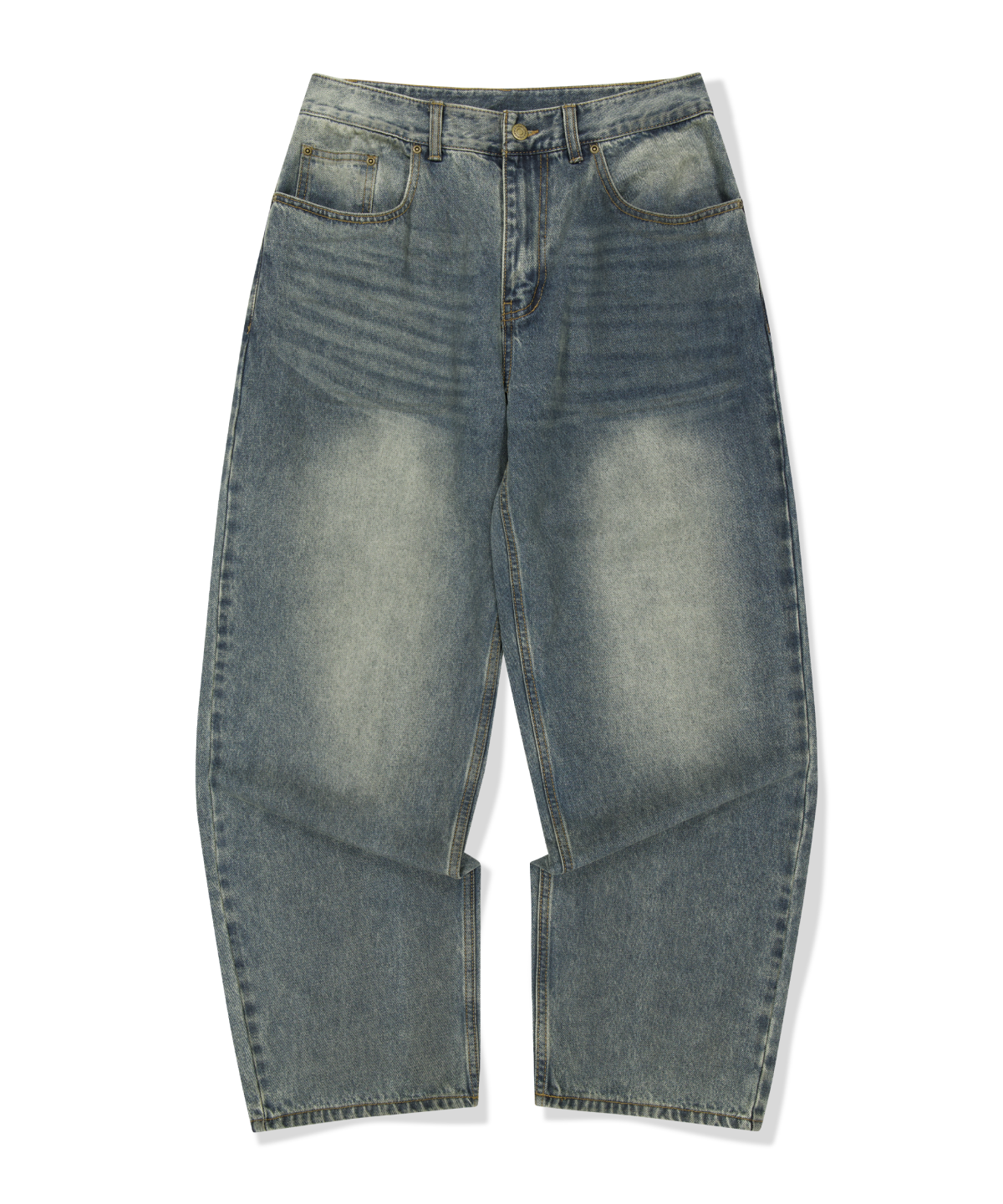 위캔더스(WKNDRS) FACE DENIM PANTS (DENIM)