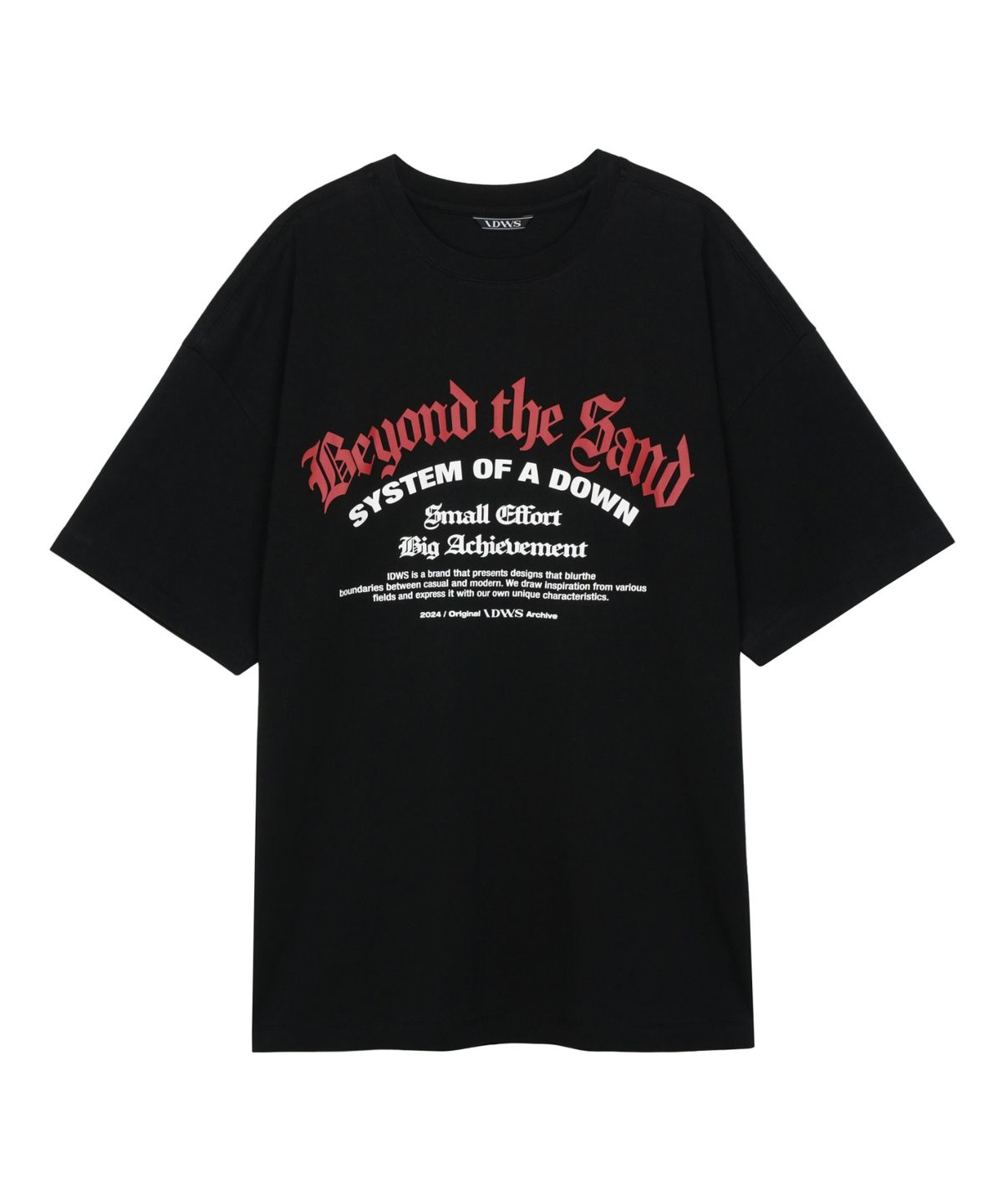 아이돈워너셀(IDWS) System Down T-Shirt Black