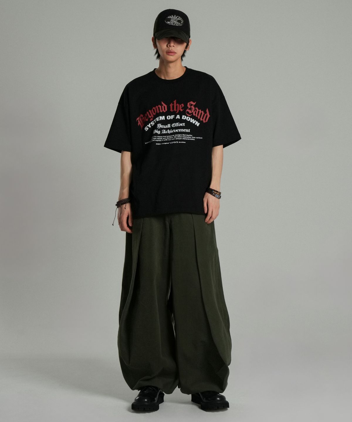 아이돈워너셀(IDWS) System Down T-Shirt Black