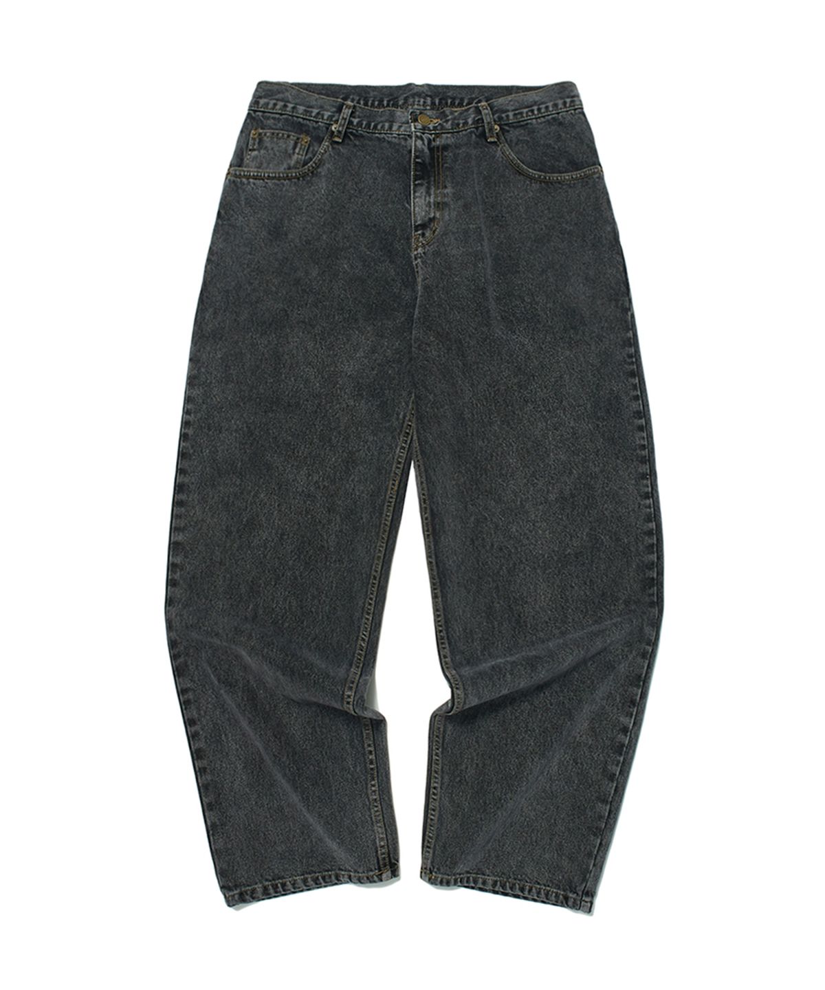 위캔더스(WKNDRS) PIERROT DENIM PANTS (D.GREY)