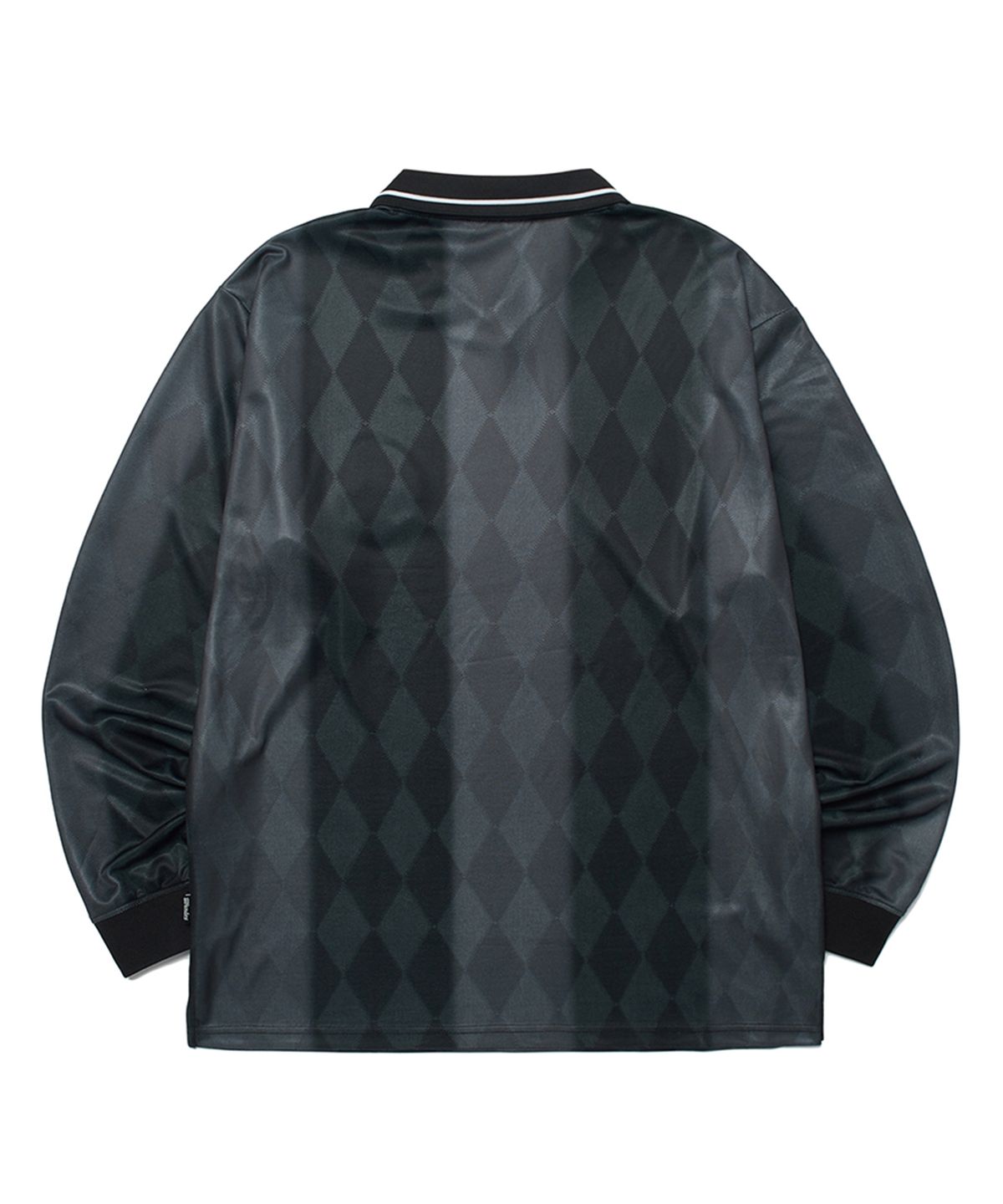위캔더스(WKNDRS) STRIPE SOCCER JERSEY (BLACK)