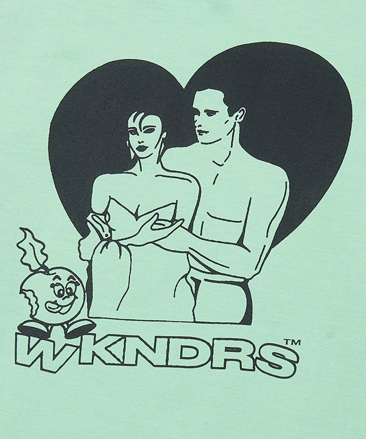 위캔더스(WKNDRS) ADAM & EVE LS T-SHIRT (MINT)