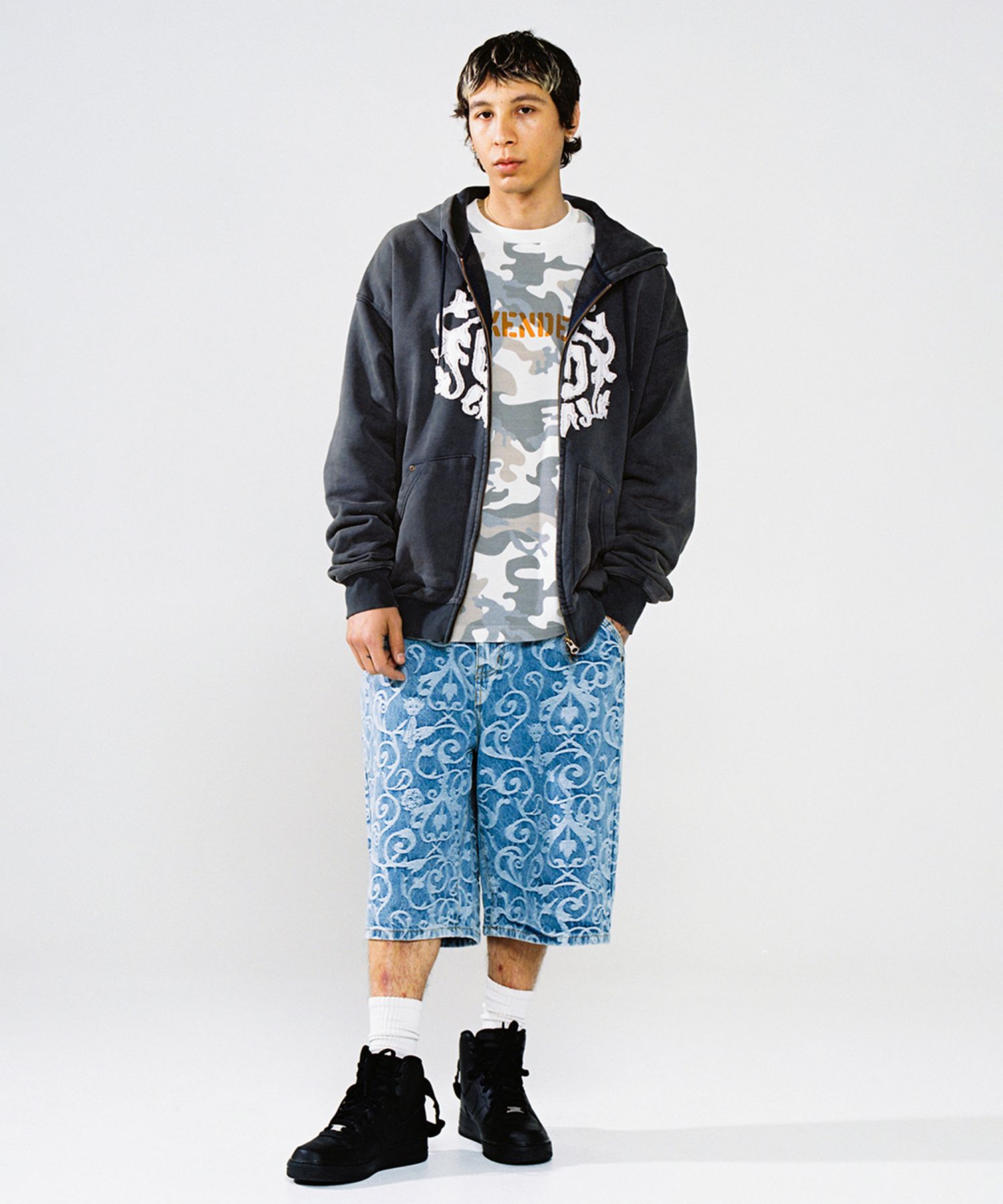 Tシャツ・カットソー WKNDRS CAMO WAFFLE LS T-SHIRT 5MM485 MUSINSA | WKNDRS CAMO WAFFLE LS T-SHIRT (IVORY)