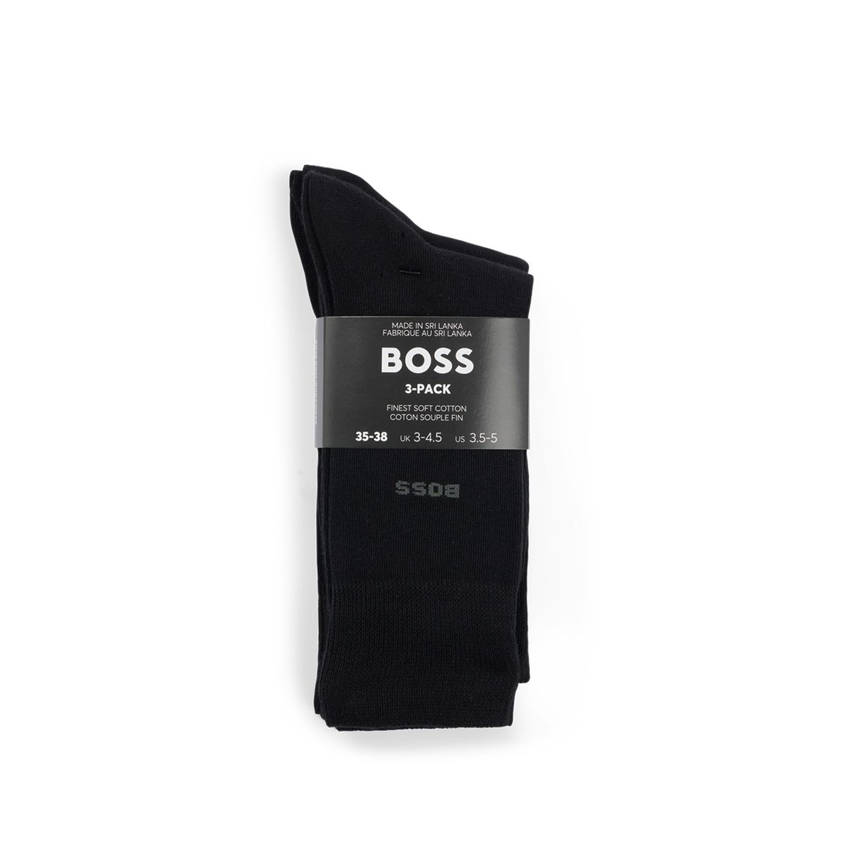 보스(BOSS) 소프트 워싱 양말 3PACK 50469839_001
