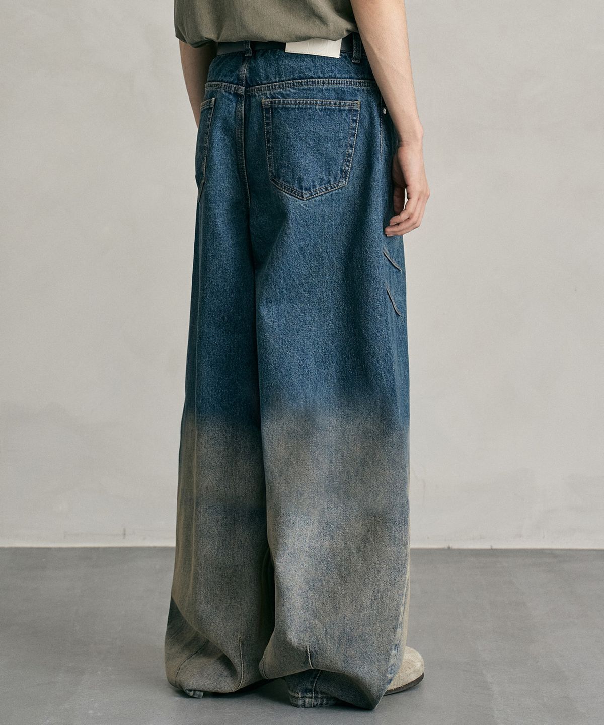 데케트(DECET) Balloon Wide Jeans DCPT055BlueA