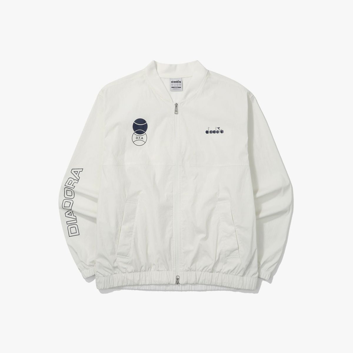 디아도라(diadora) 쿨웨이브 블루종 자켓 OFF WHITE