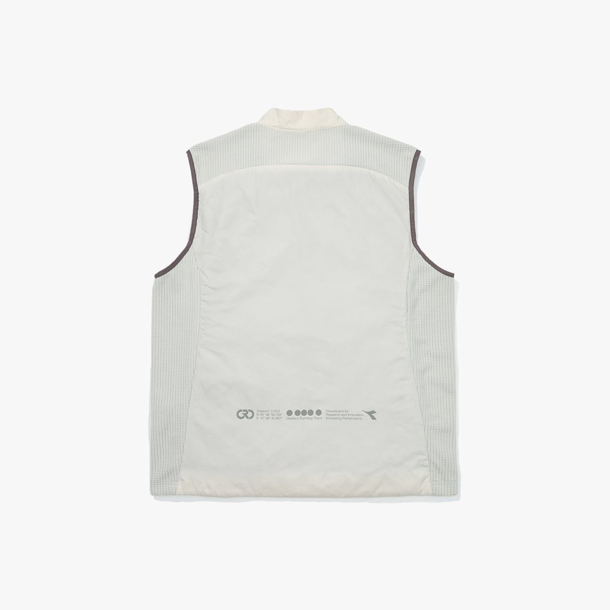 디아도라(diadora) 써마플로우 메쉬플리스 러닝 베스트 LIGHT GREY