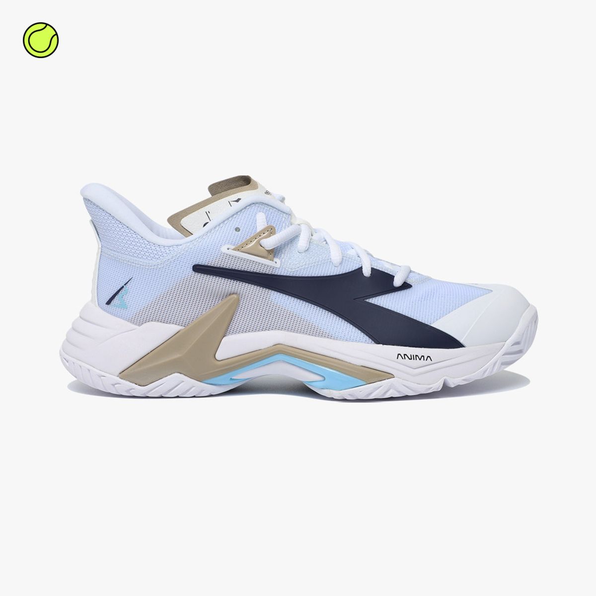 디아도라(diadora) 비아이콘 3 AG 우먼 WHITE