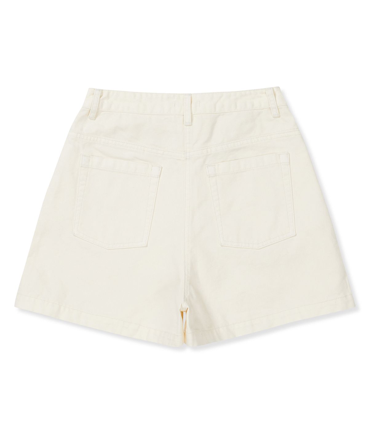 클로브(CLOVE) [25SS clove] Denim Shorts (Cream)