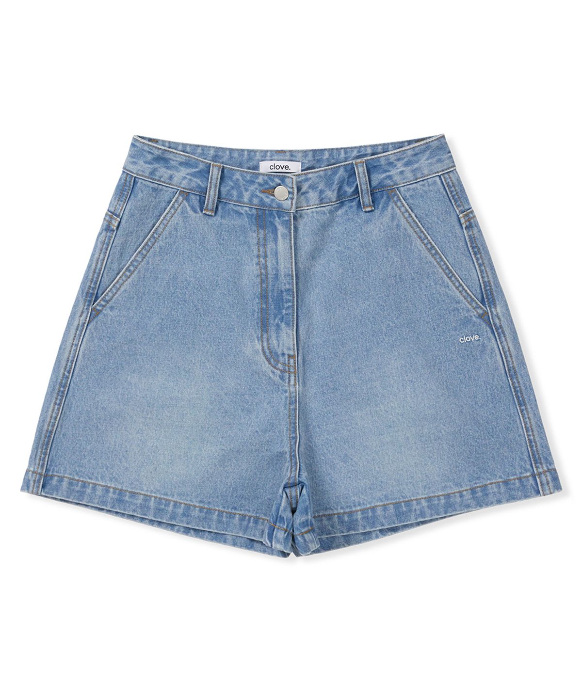 클로브(CLOVE) [25SS clove] Denim Shorts (Blue)