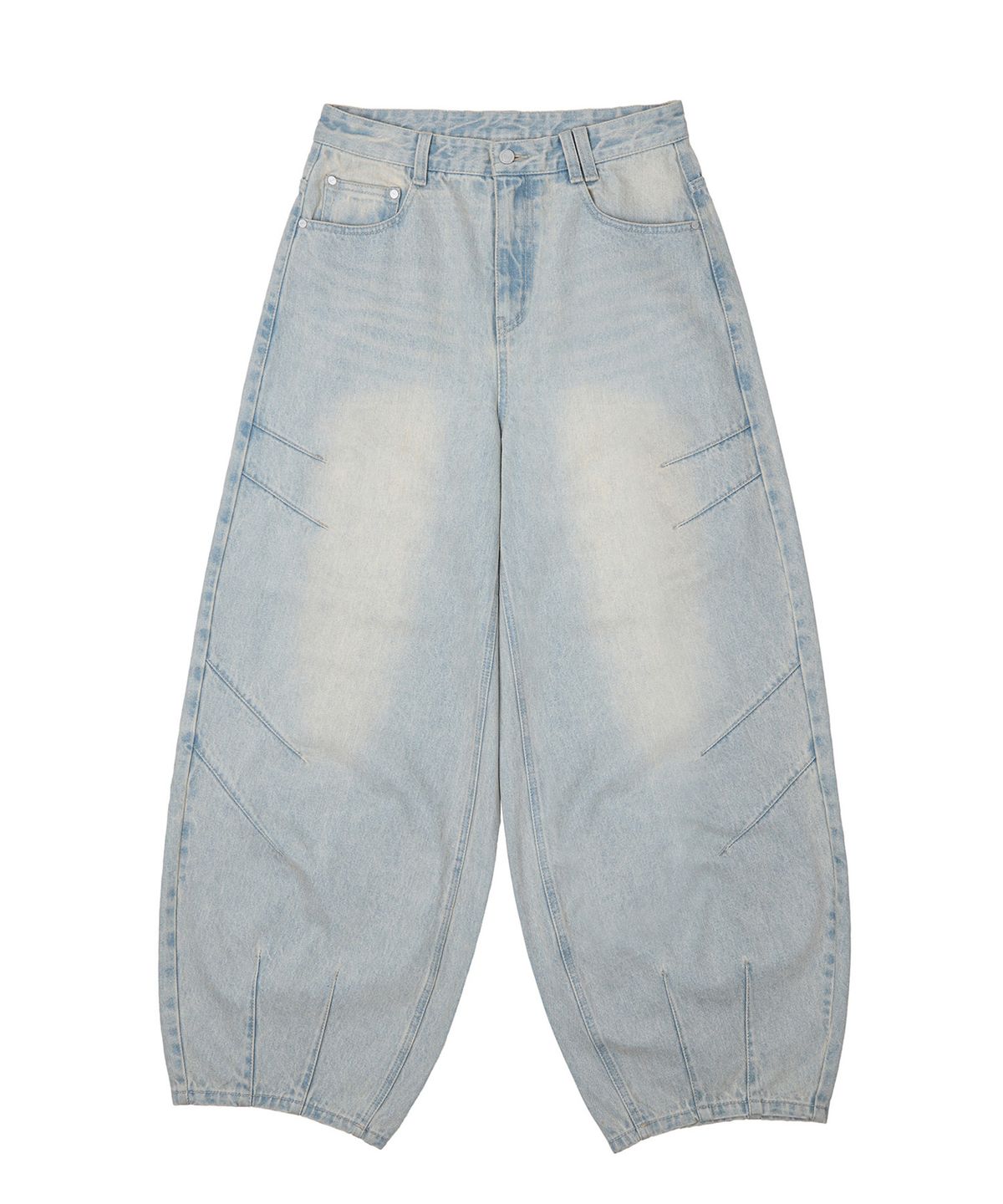 데케트(DECET) Balloon Wide Jeans DCPT055LightBlueB