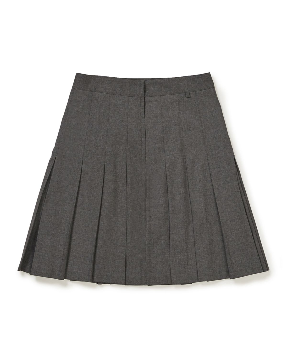 클로브(CLOVE) [25SS clove] Button Pocket Pleated Skirt (Charcoal)
