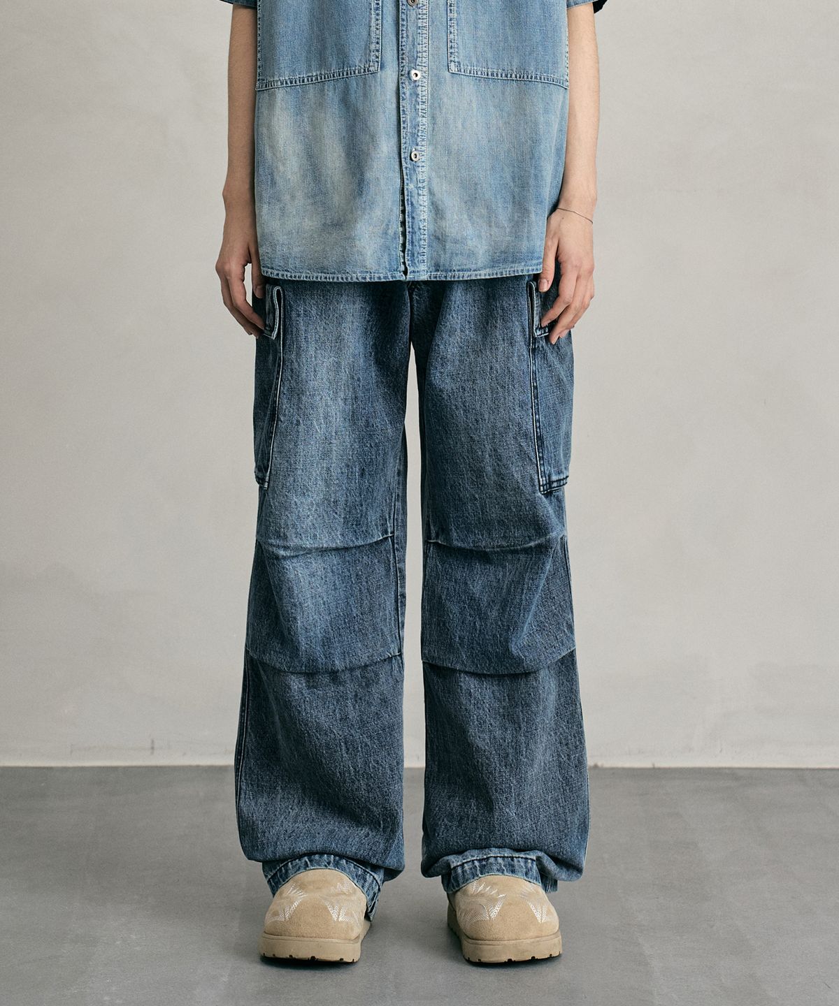 데케트(DECET) M51 Field Jeans DCPT057BlueA