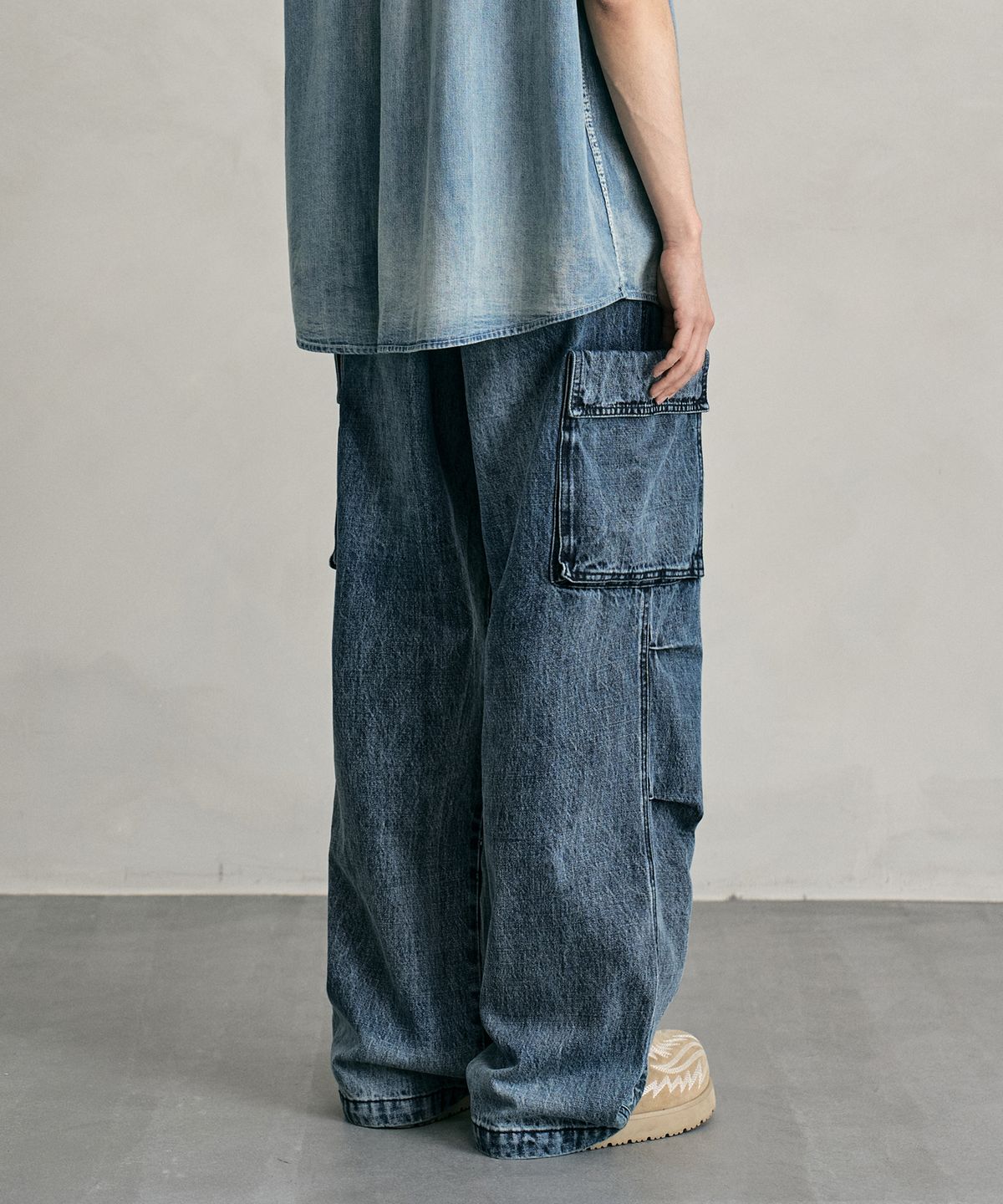 데케트(DECET) M51 Field Jeans DCPT057BlueA
