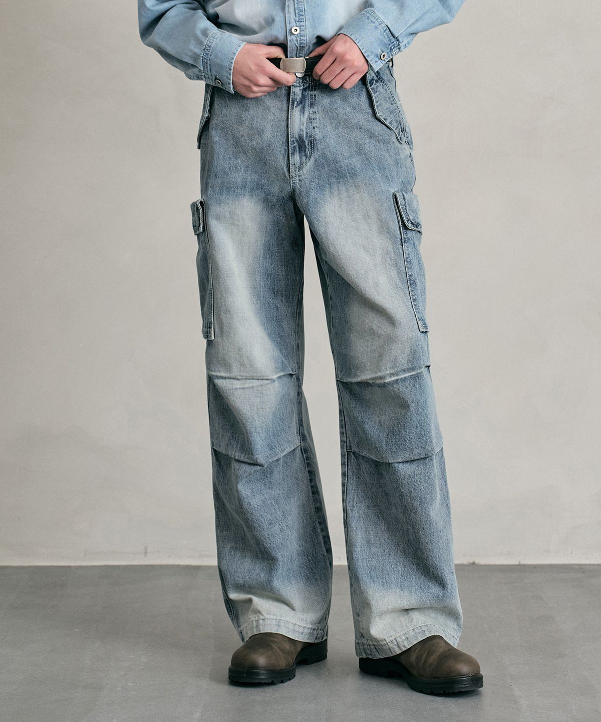 데케트(DECET) M51 Field Jeans DCPT057LightBlueA