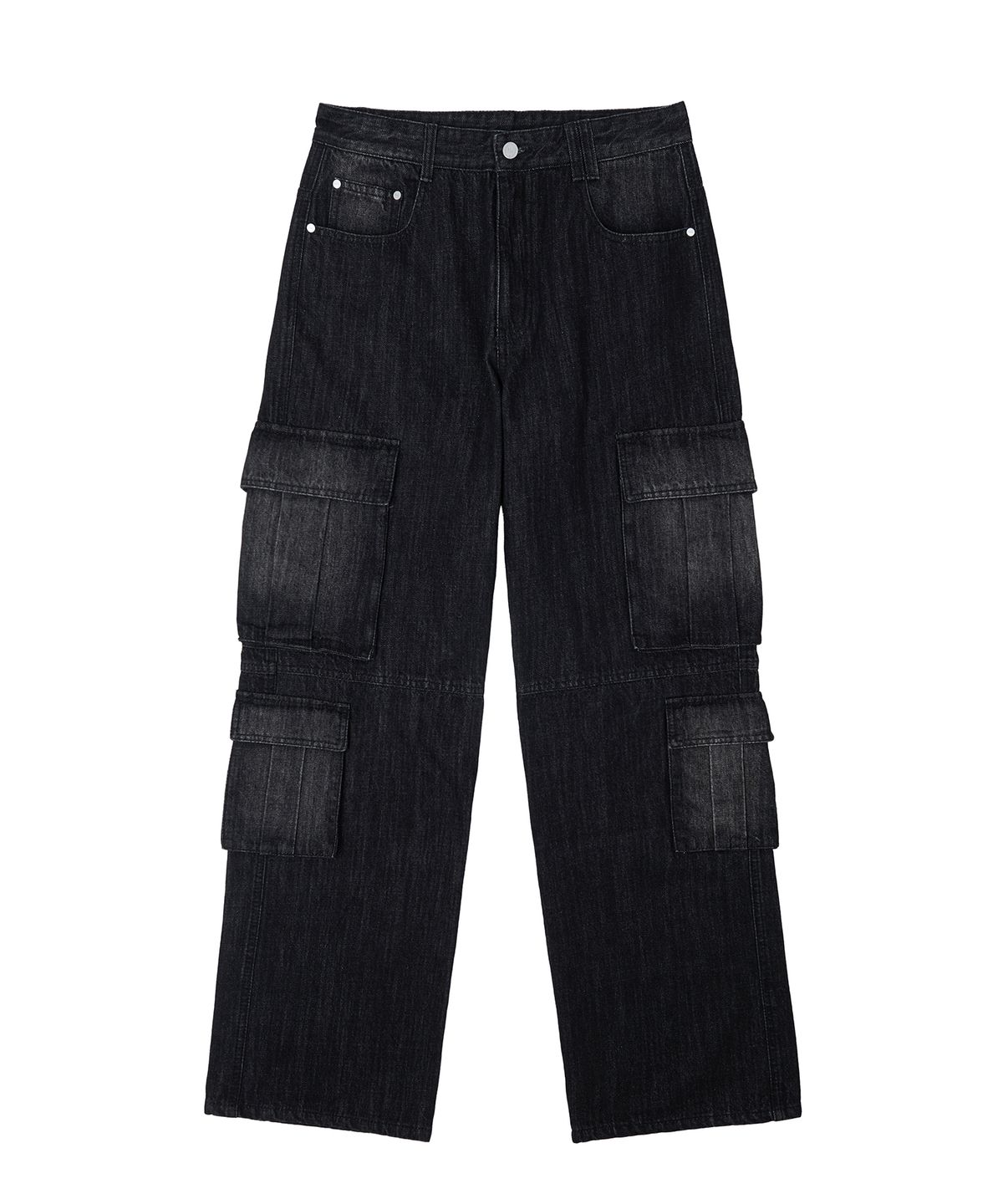 데케트(DECET) Multi Pocket Jeans DCPT058BlackA