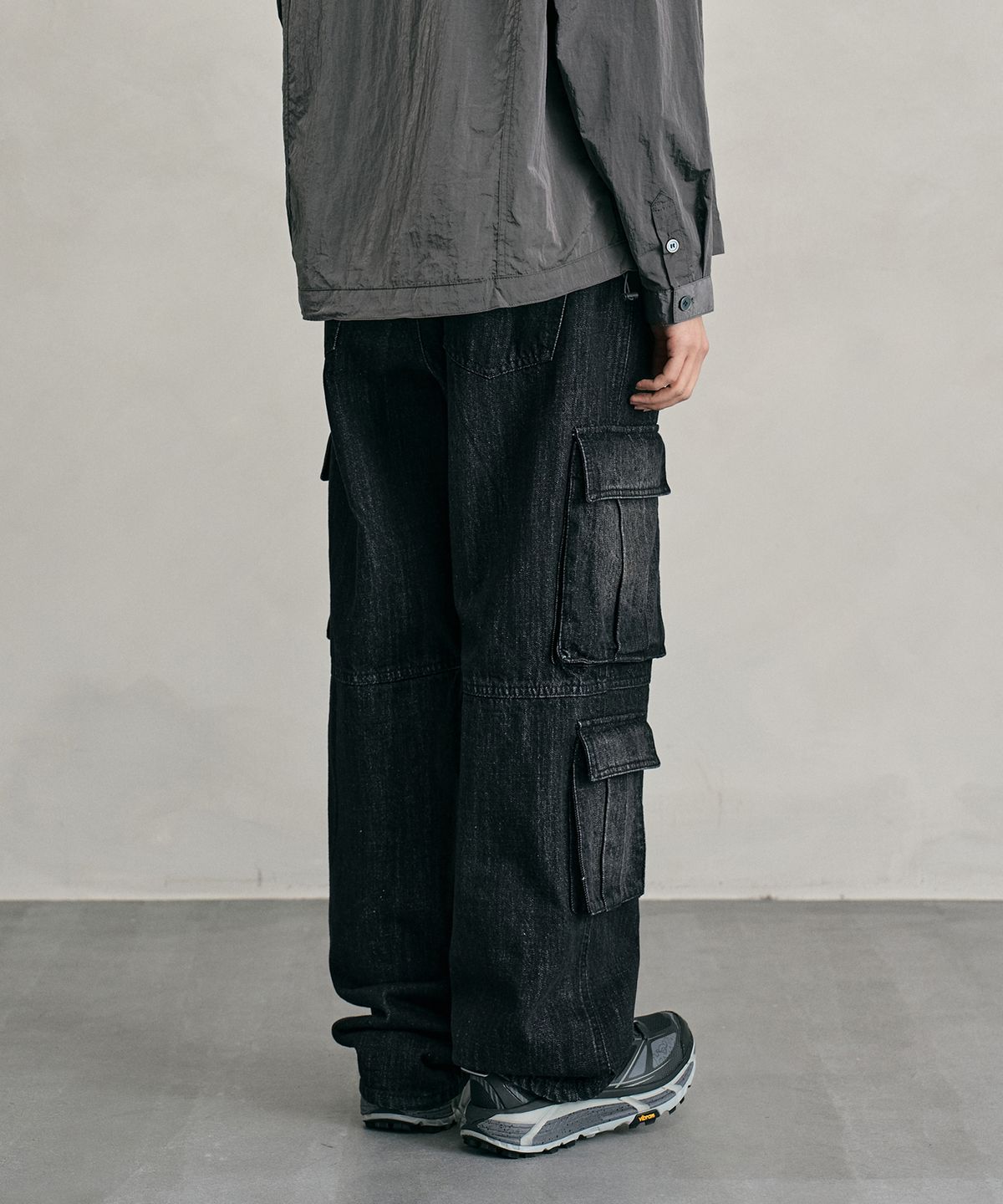 데케트(DECET) Multi Pocket Jeans DCPT058BlackA