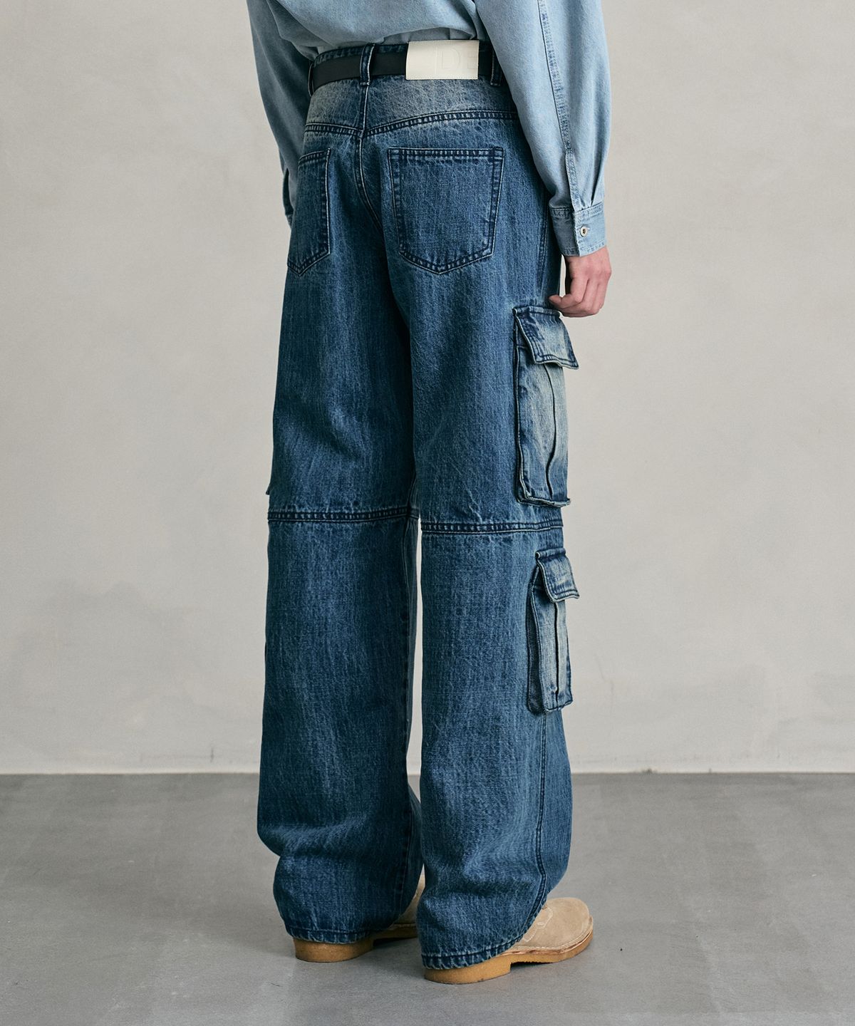 데케트(DECET) Multi Pocket Jeans DCPT058BlueA