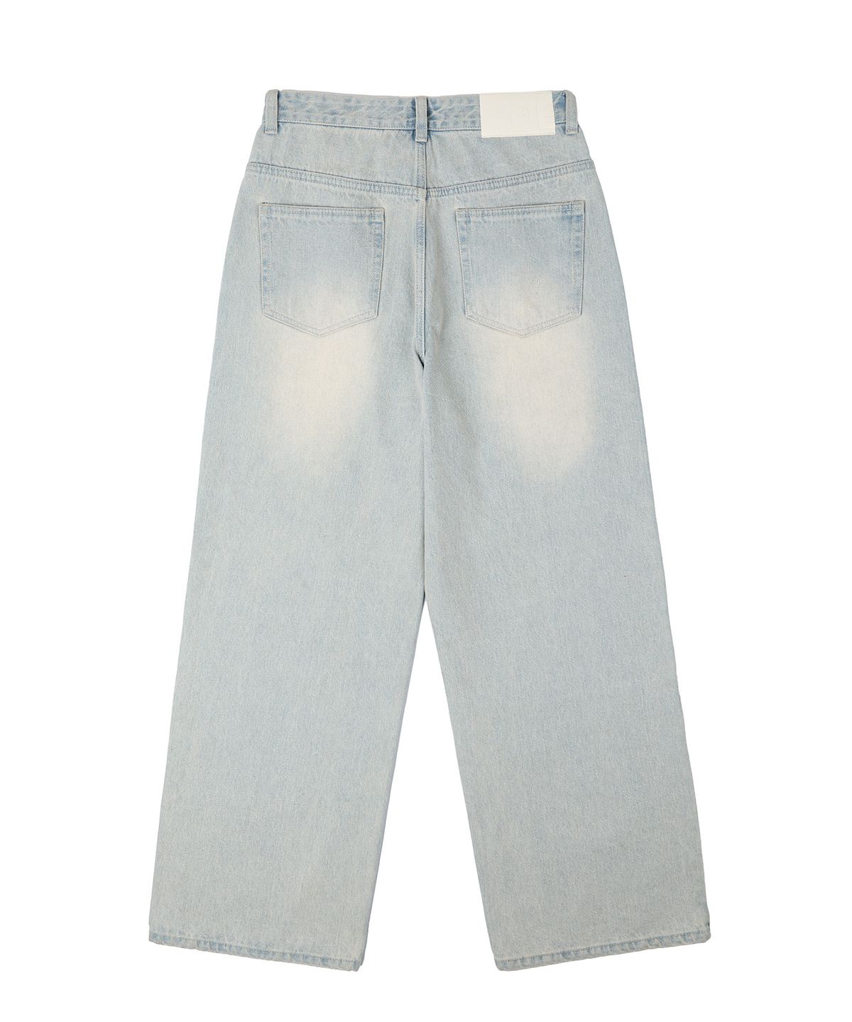 데케트(DECET) Tin Washed Wide Jeans DCPT059IceBlueB
