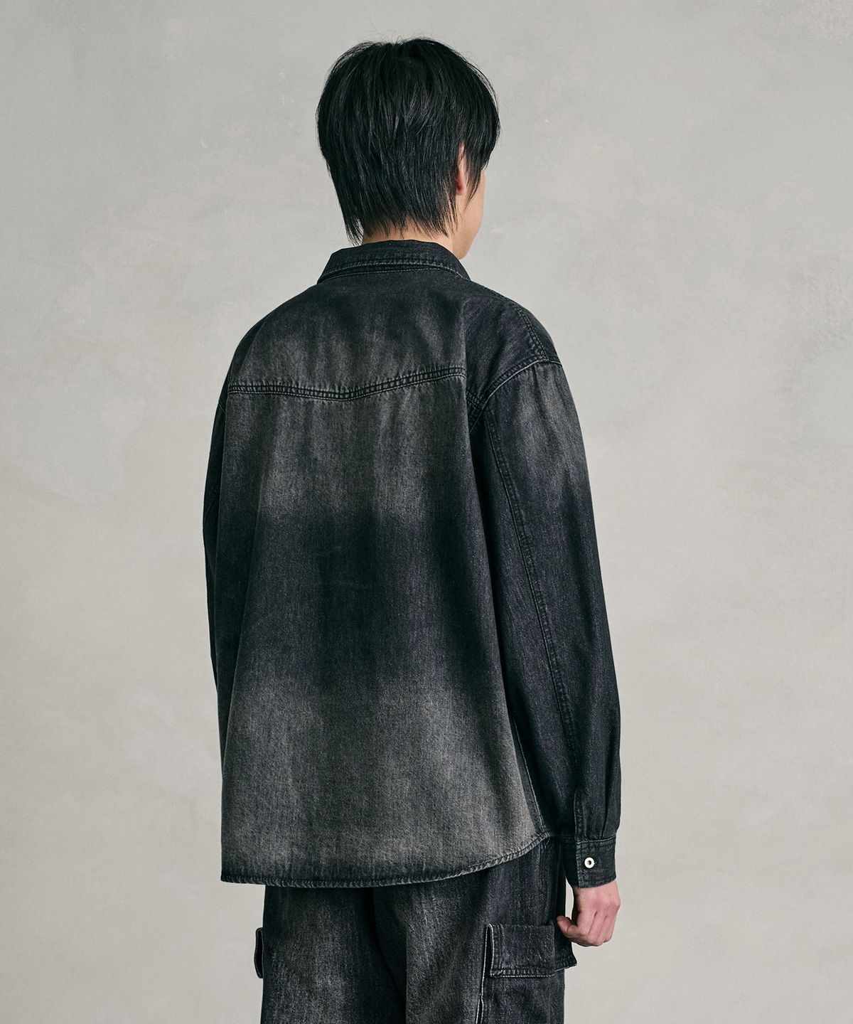 데케트(DECET) Denim Shirket DCSH006BlackA